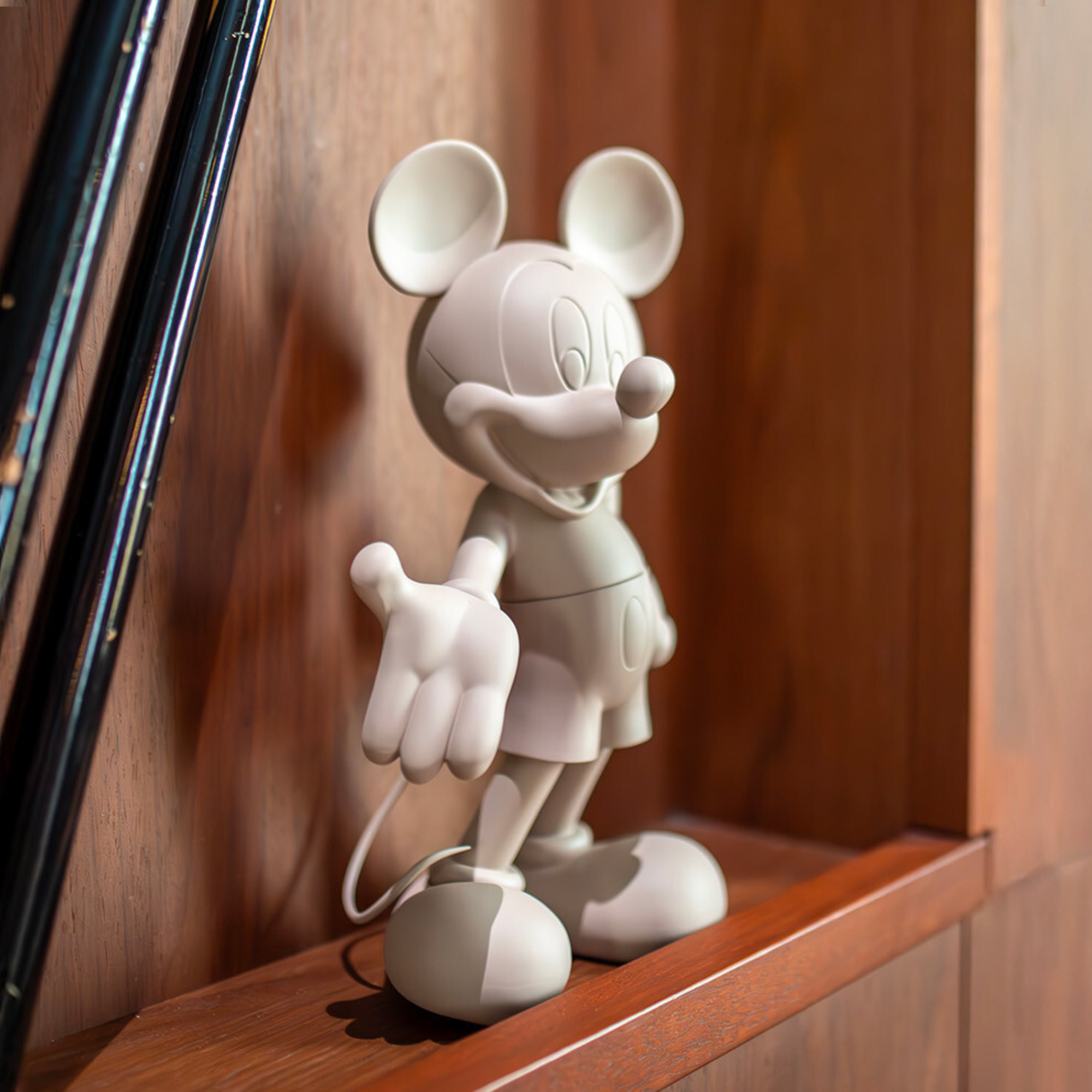 Mickey Welcome - Matte Taupe