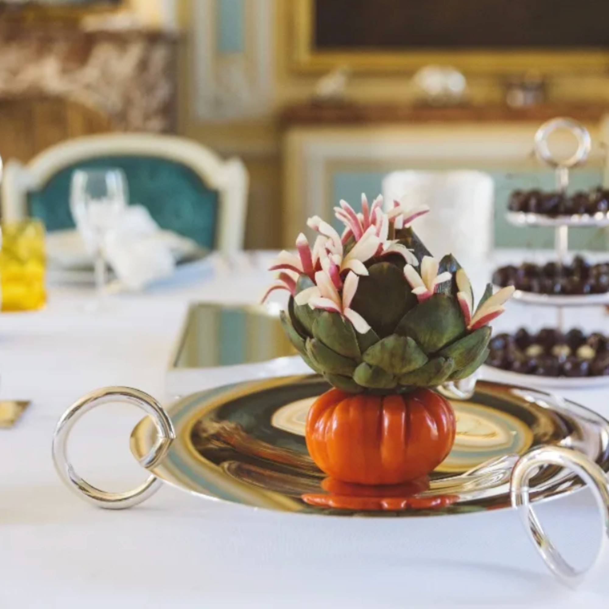 Vertigo Silver-Plated Centerpiece