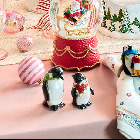 Clever Creatures Penguin Salt & Pepper Shakers - Set of 2