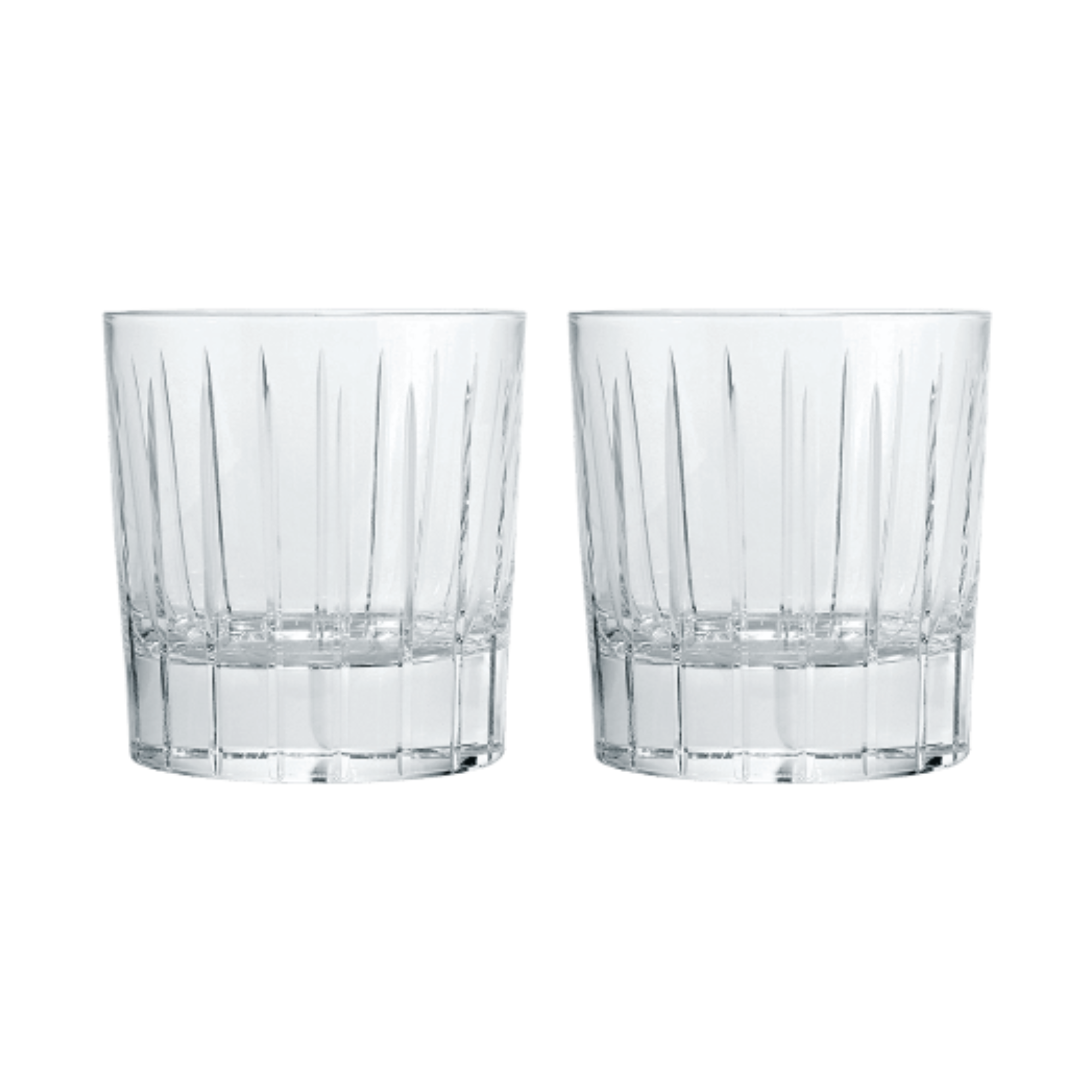 Iriana Crystal Double Old Fashioned Glass - Set of 2