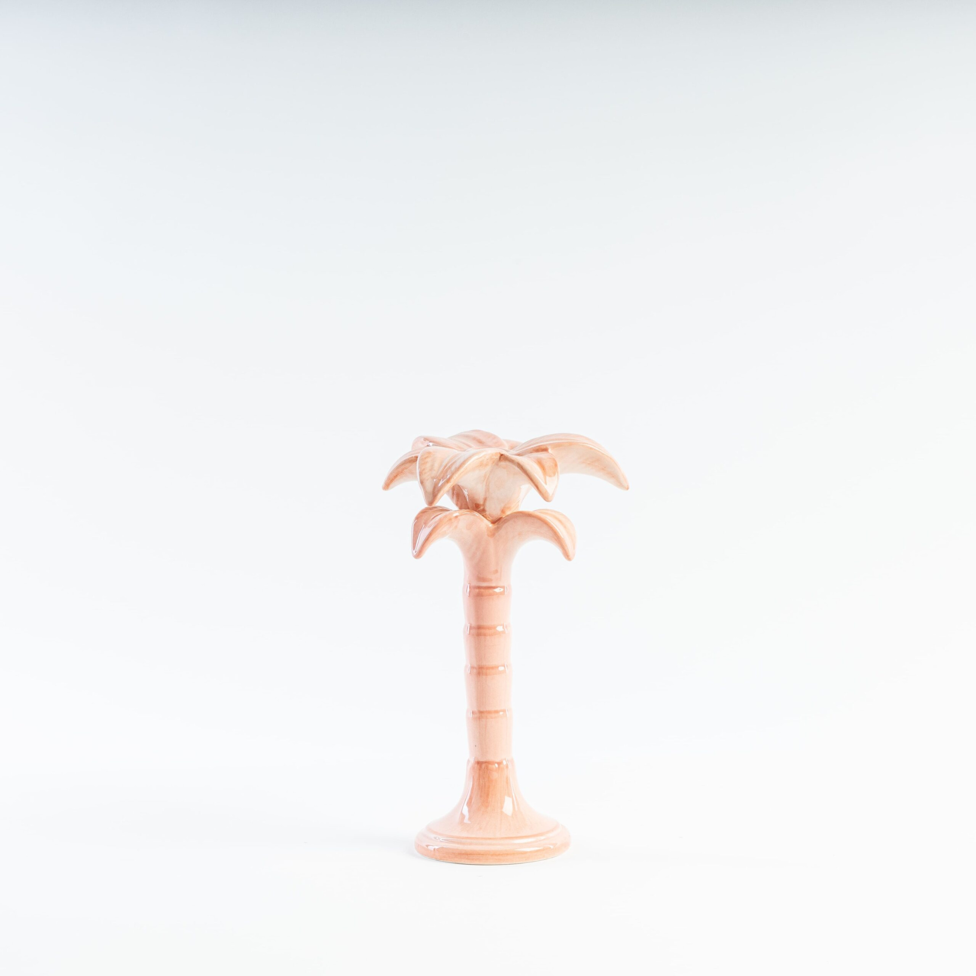 Palm Tree Candleholder - Pink