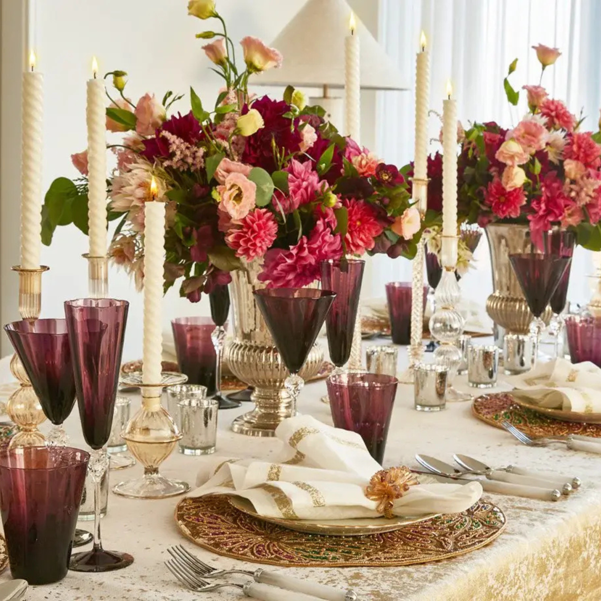 Daphne Tumbler in Amethyst - Set of 4