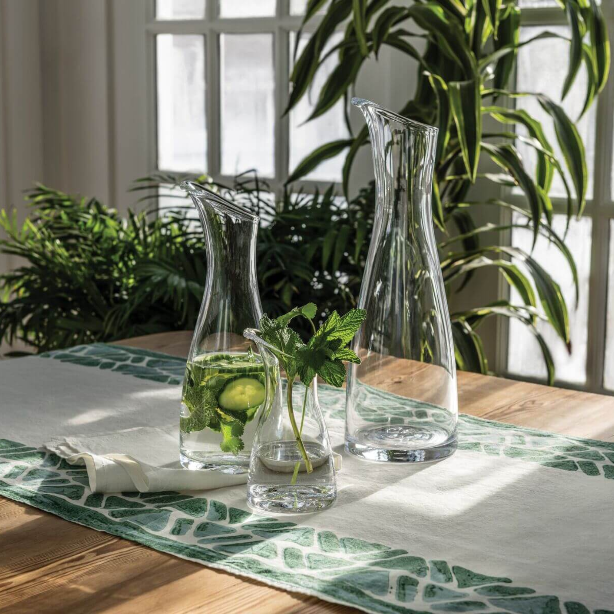 Barre Glass Carafe - Small