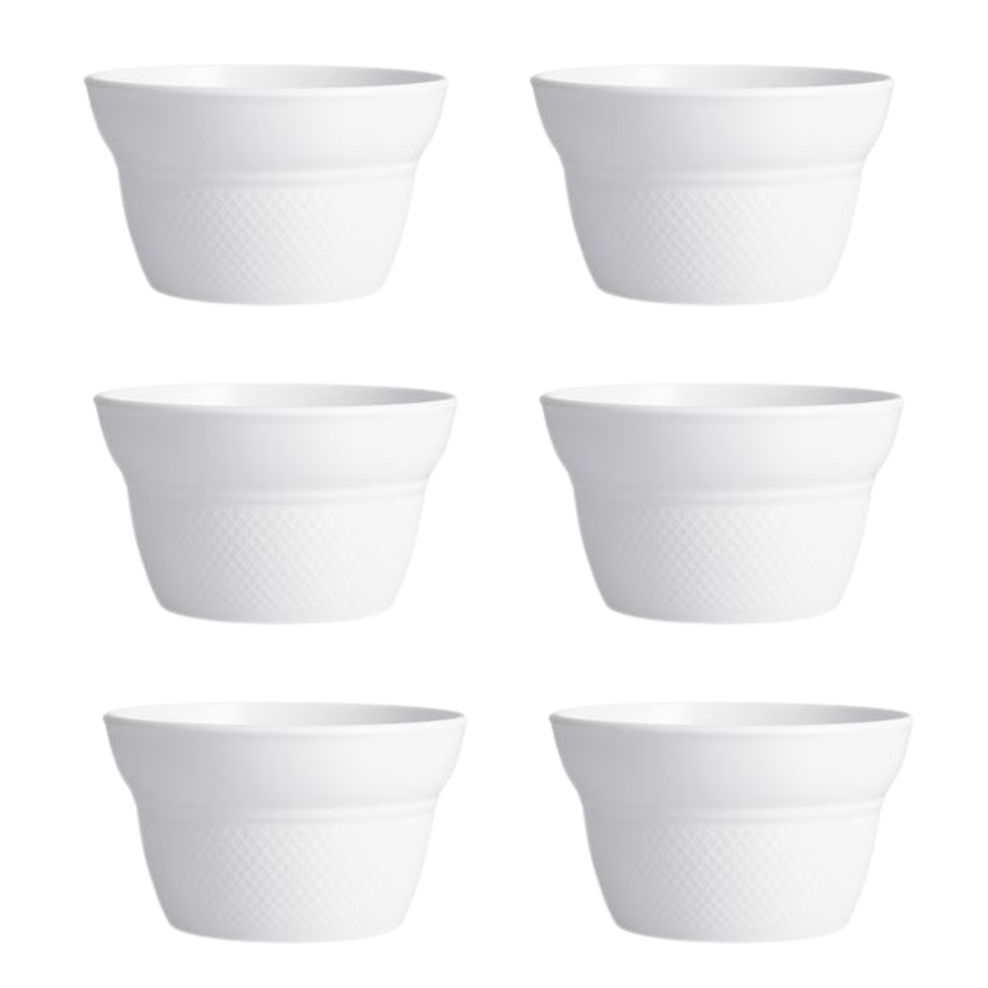 Street Eats Melamine Waffle Cup - Set of 6