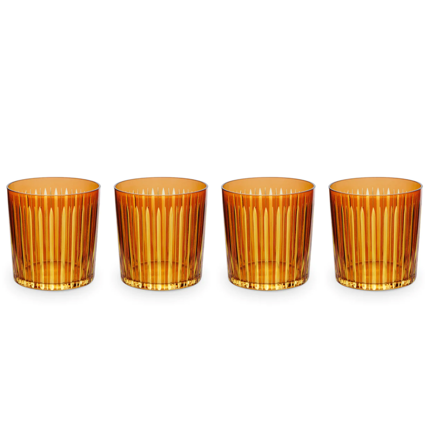 Prism Double Old Fashioned Glasses - Set of 4