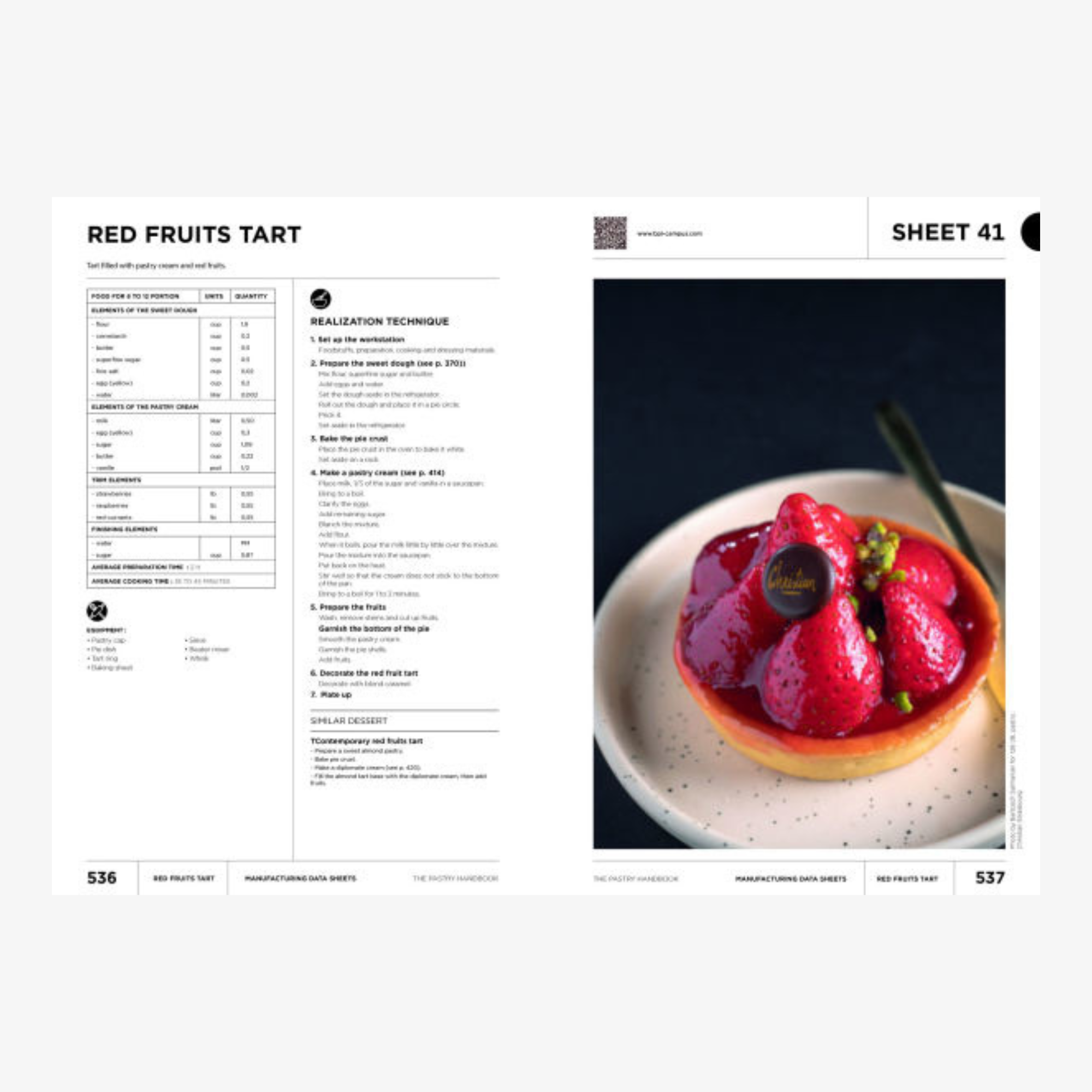 The Pastry Chef Handbook: La Patisserie de Référence