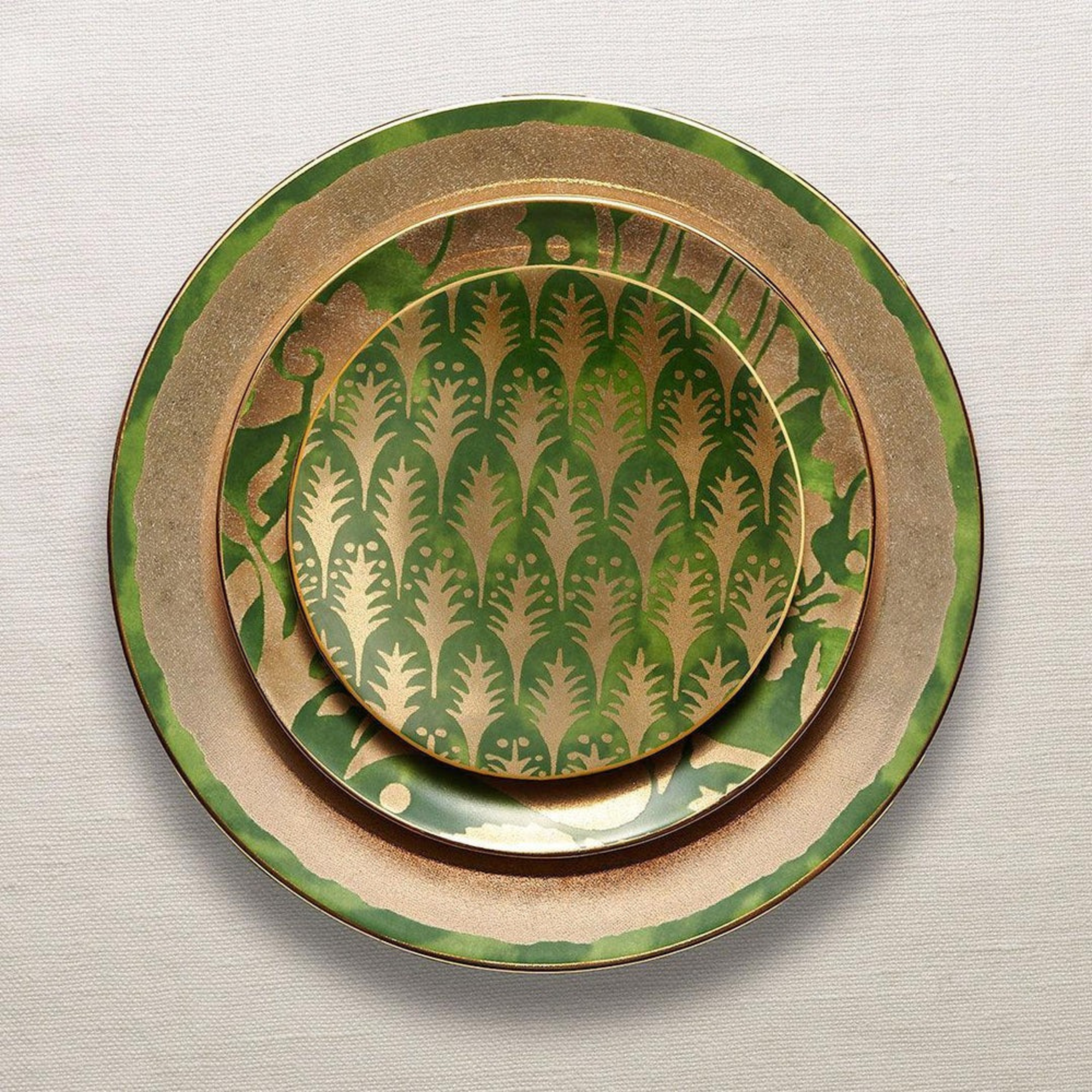 Fortuny Melagrana Dessert Plates - Set of 4