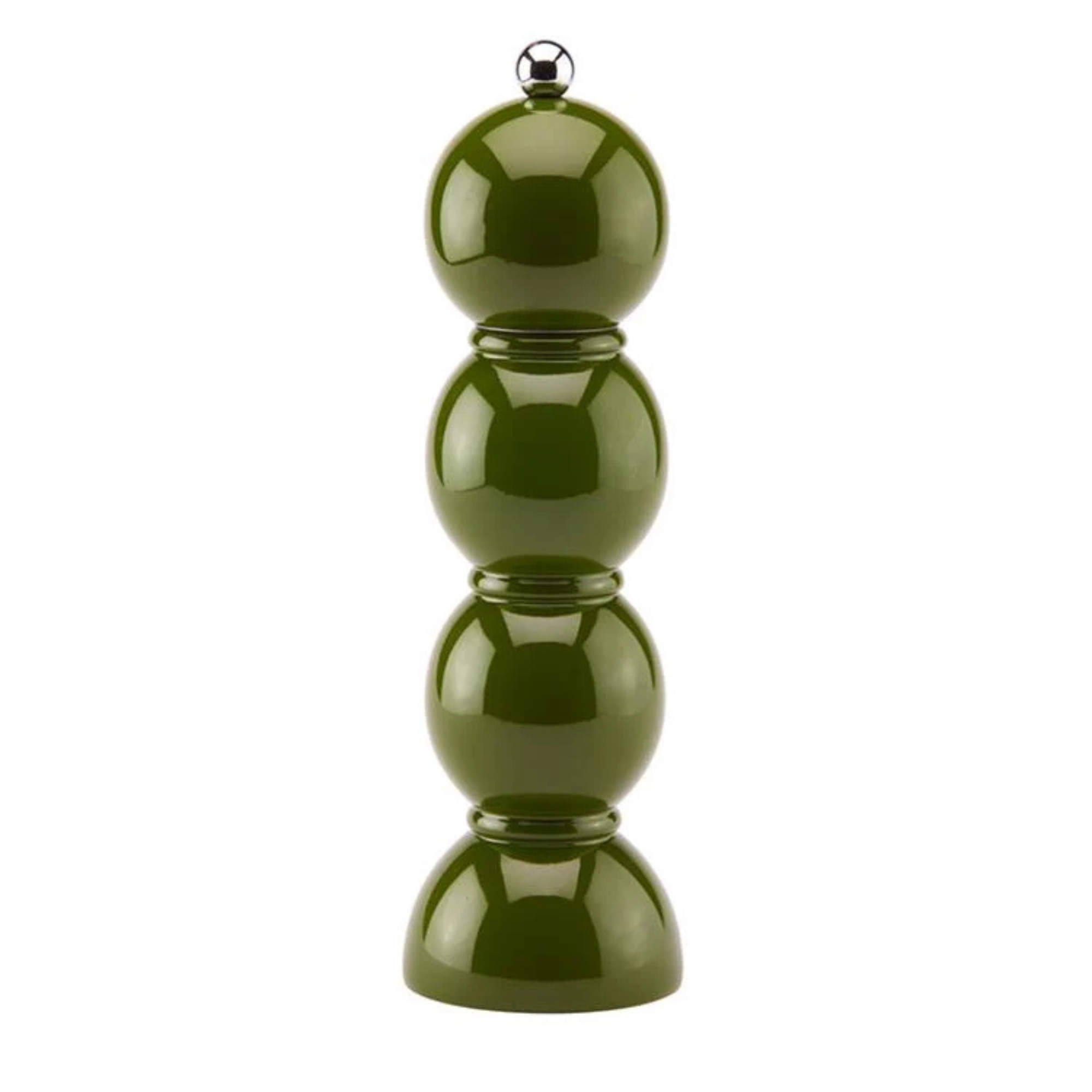 Lacquer Bobbin Salt or Pepper Mill Grinder