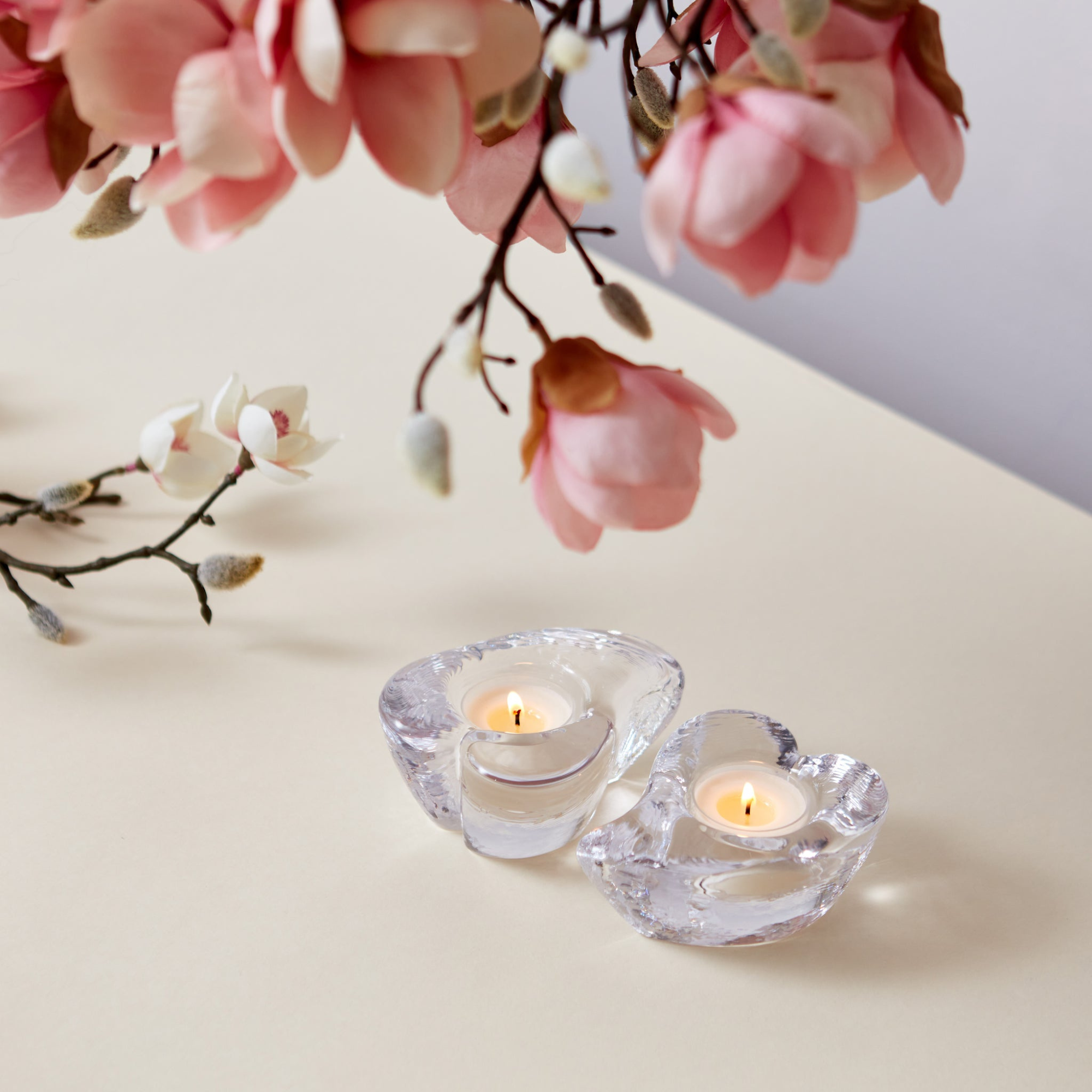 Twist Heart Tealight - Set of 2