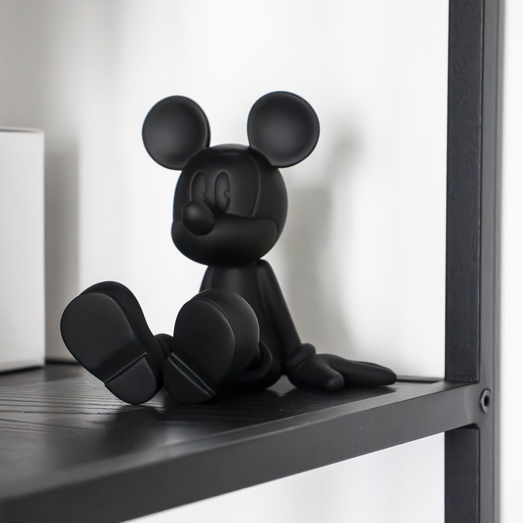 Sitting Mickey by Marcel Wanders in Matte Black