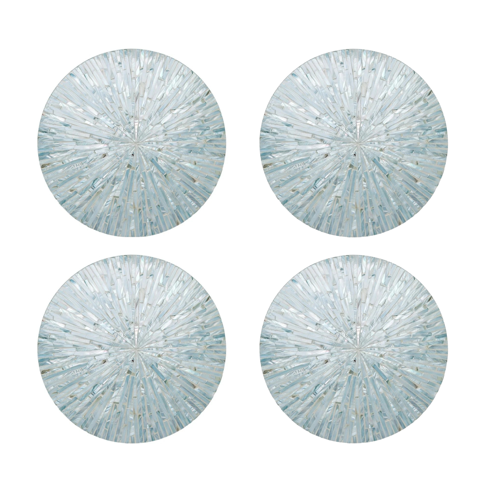 Tahiti Placemat in Periwinkle - Set of 4