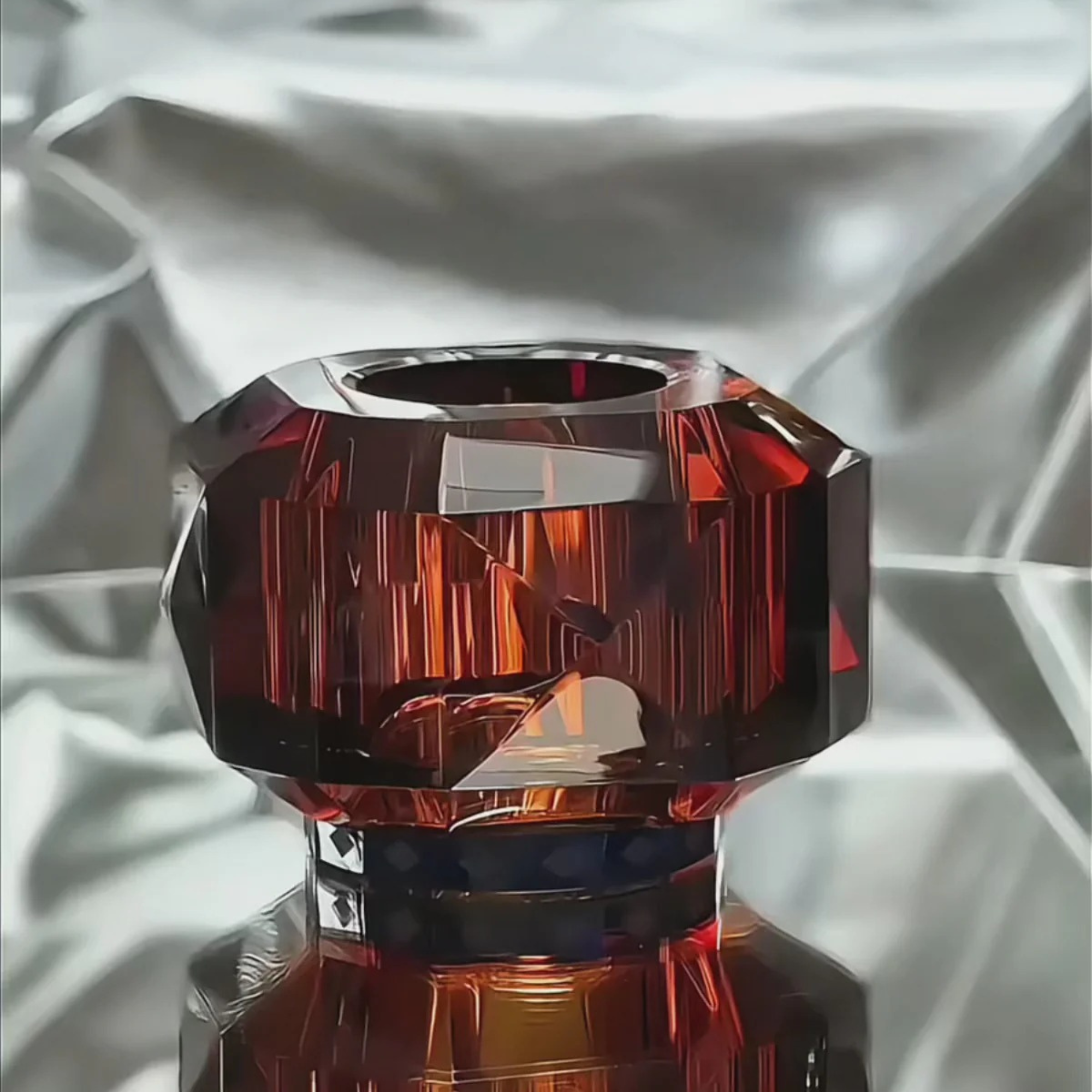 Texas Supreme Brown Tealight Holder