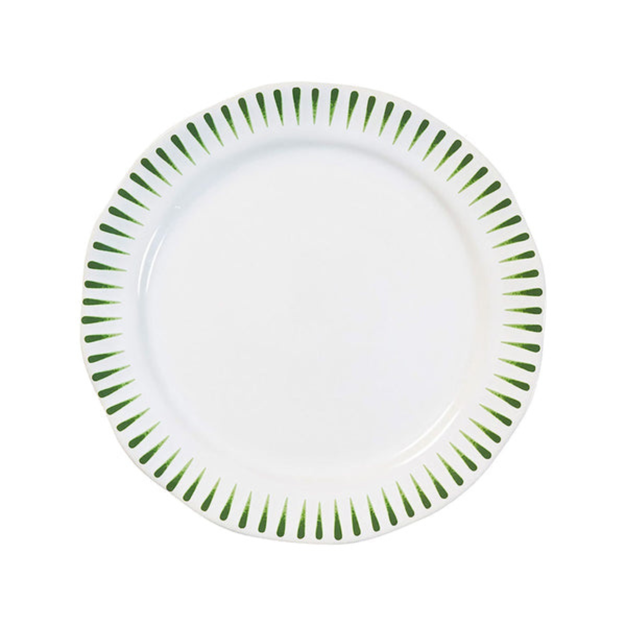 #size_Dessert/ Salad Plate | Sitio Stripe Basil Dinnerware Collection - Set of 4