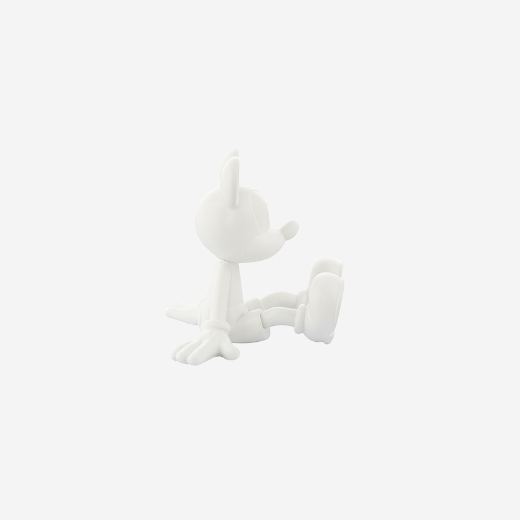 Sitting Mickey by Marcel Wanders in White