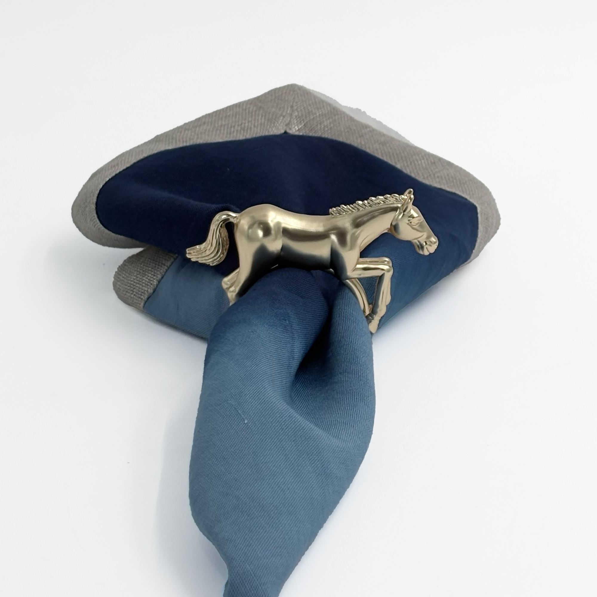 Horse Napkin Jewels - Set of 4