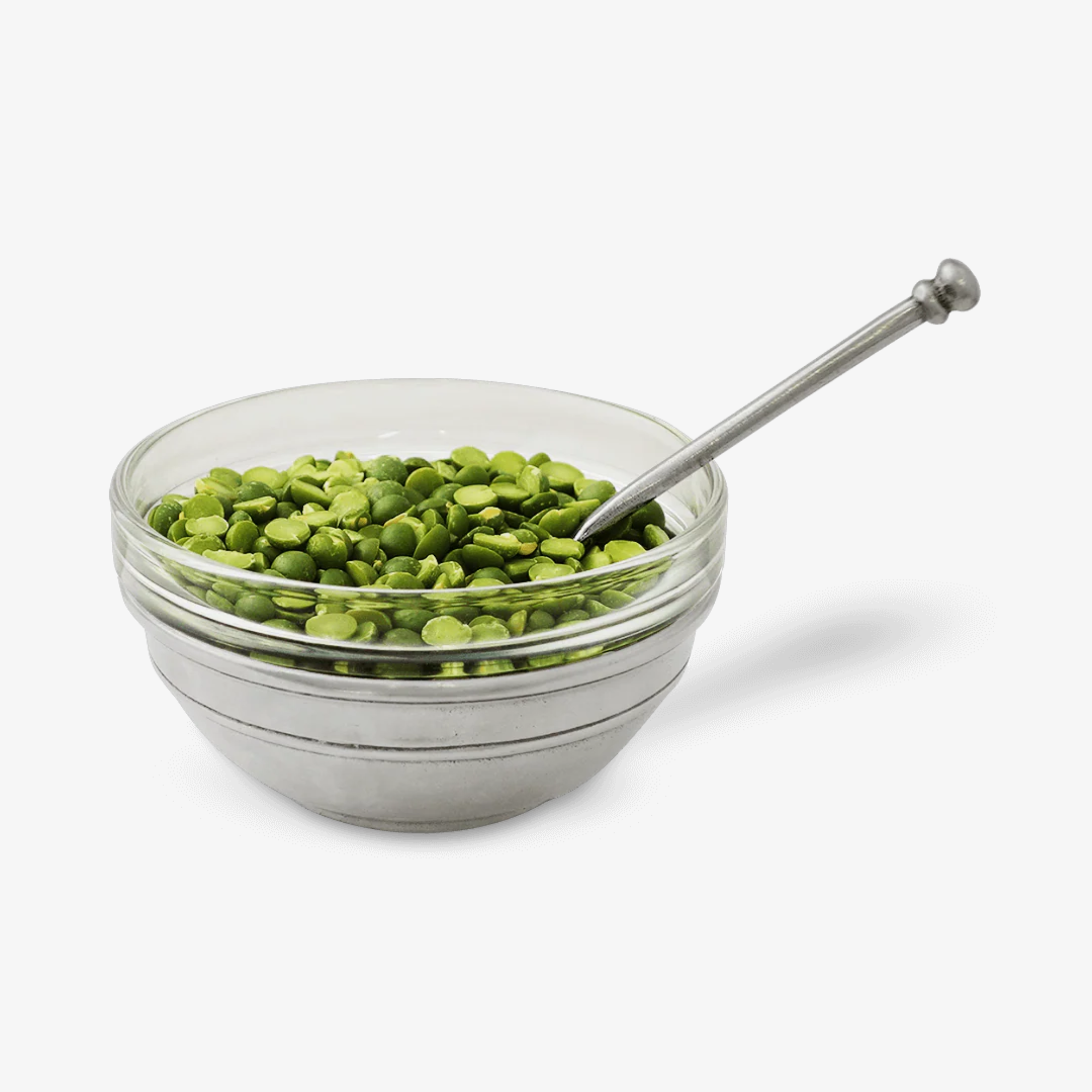 Condiment Uno with Spoon & Ceramic Saucer