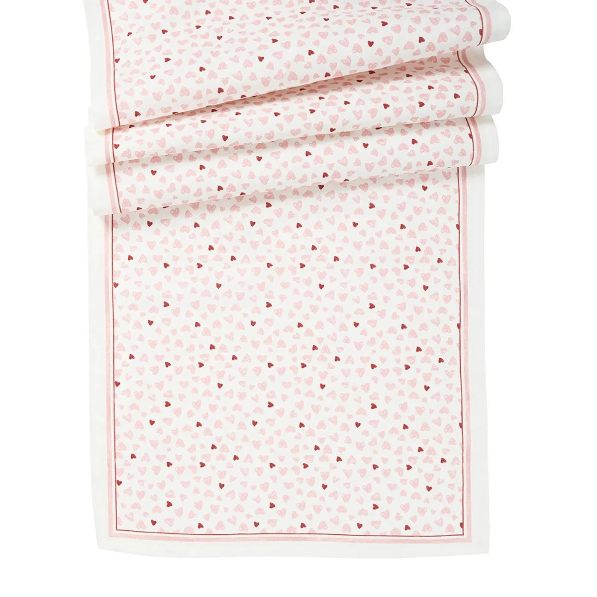 Love You More Table Runner 18" x 90" - Pink