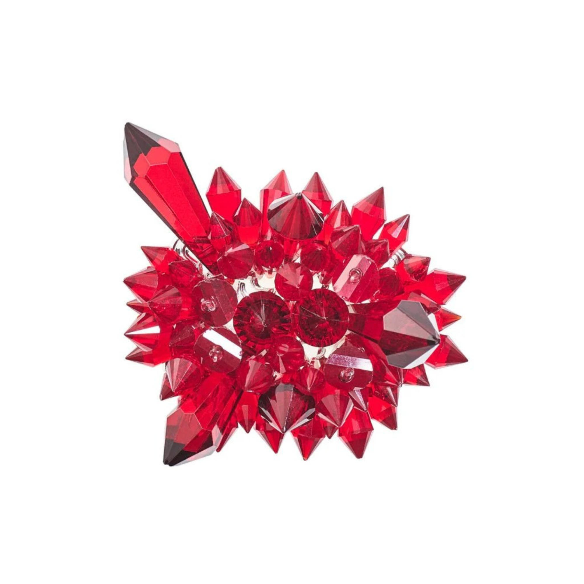 Zénith Napkin Ring in Red - Set of 4