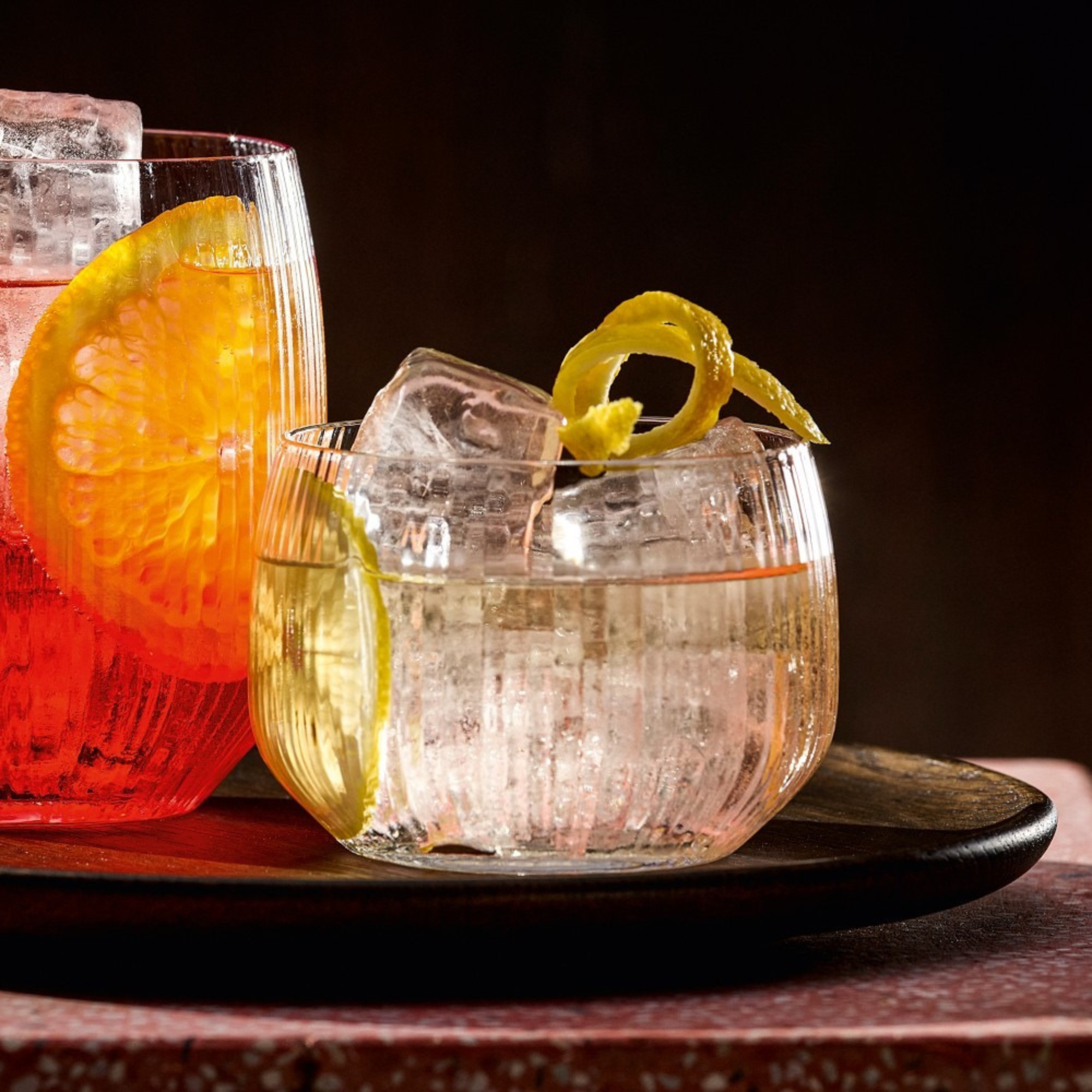 Estiva Textured Short Tumbler - Set of 4