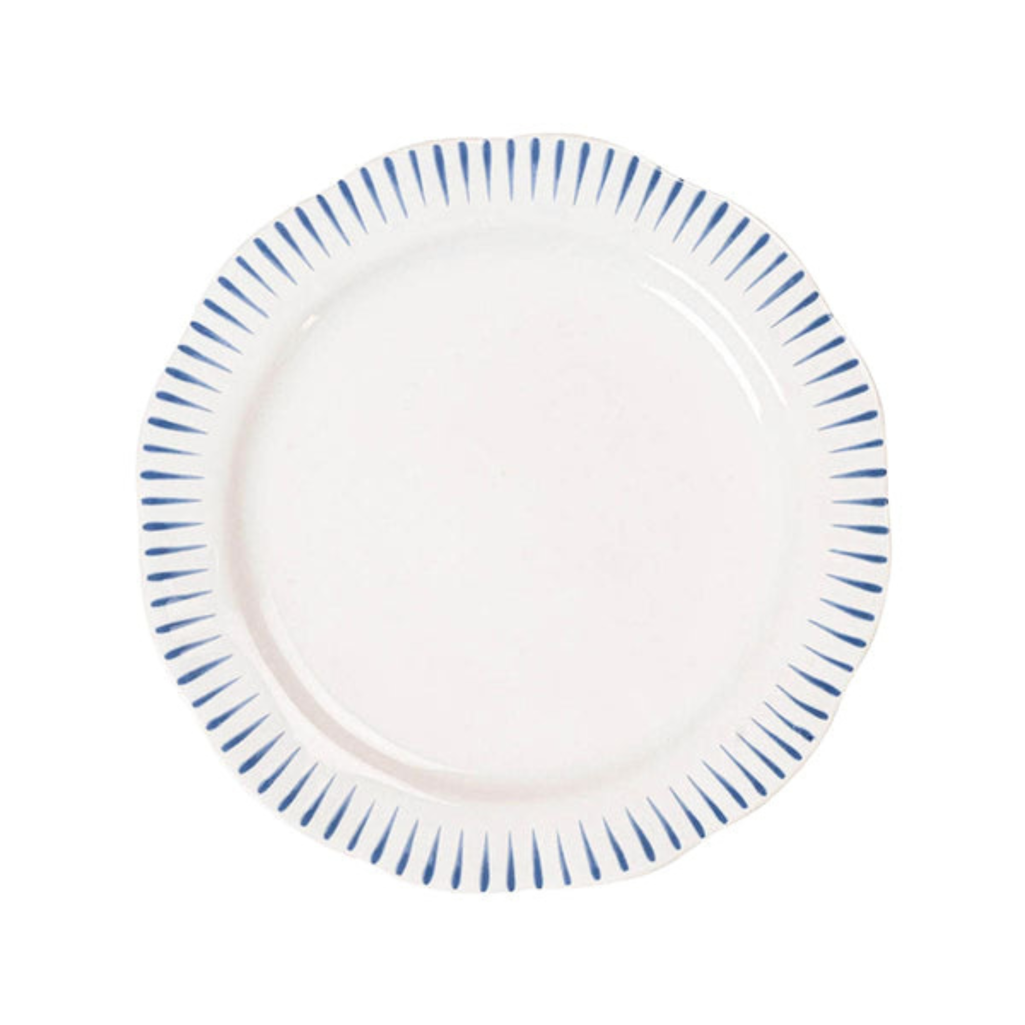 #piece_Dinner Plate | Sitio Stripe Delft Blue Dinnerware Collection - Set of 4