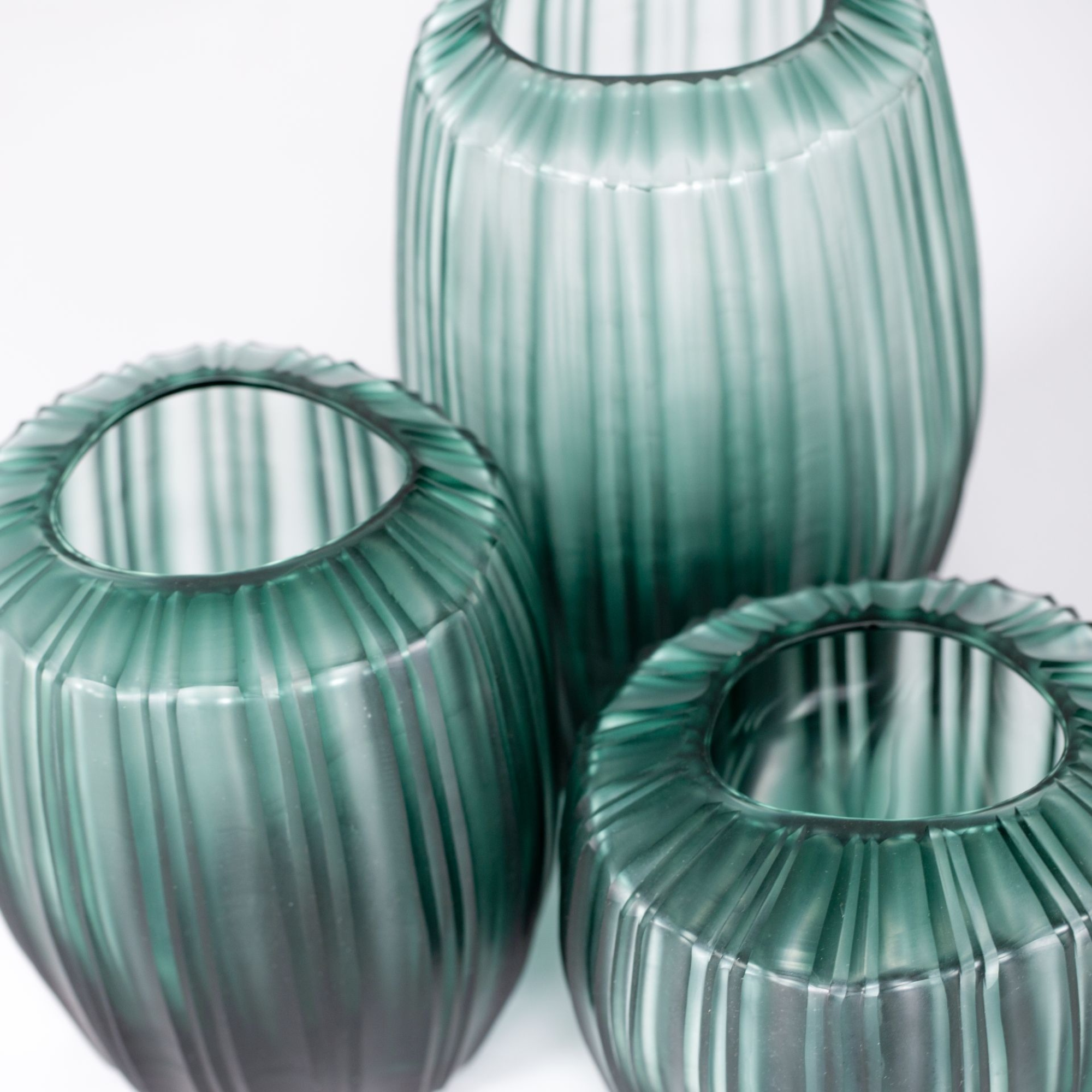 Malibu Vase - Petrol / Dark Indigo