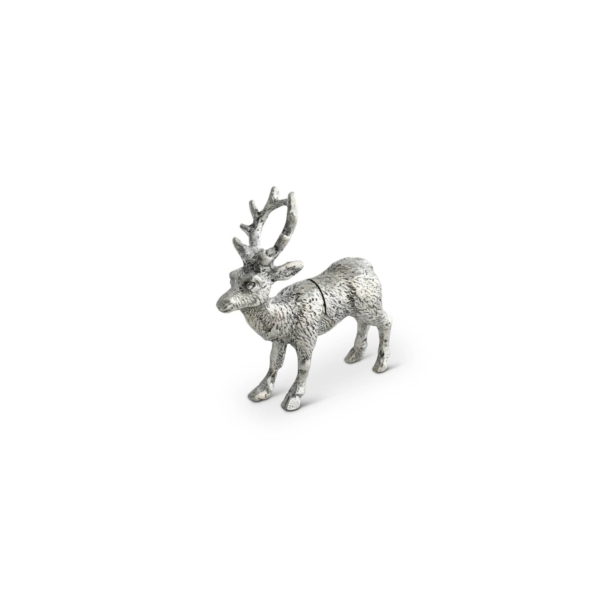 Pewter Deer Place Card Holder - Set of 4