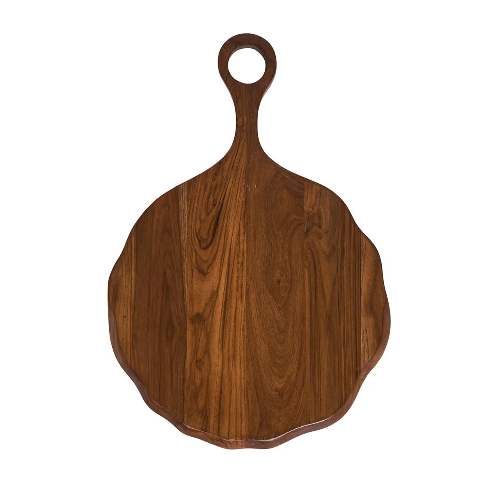 Puro Round Serving Board – Teak