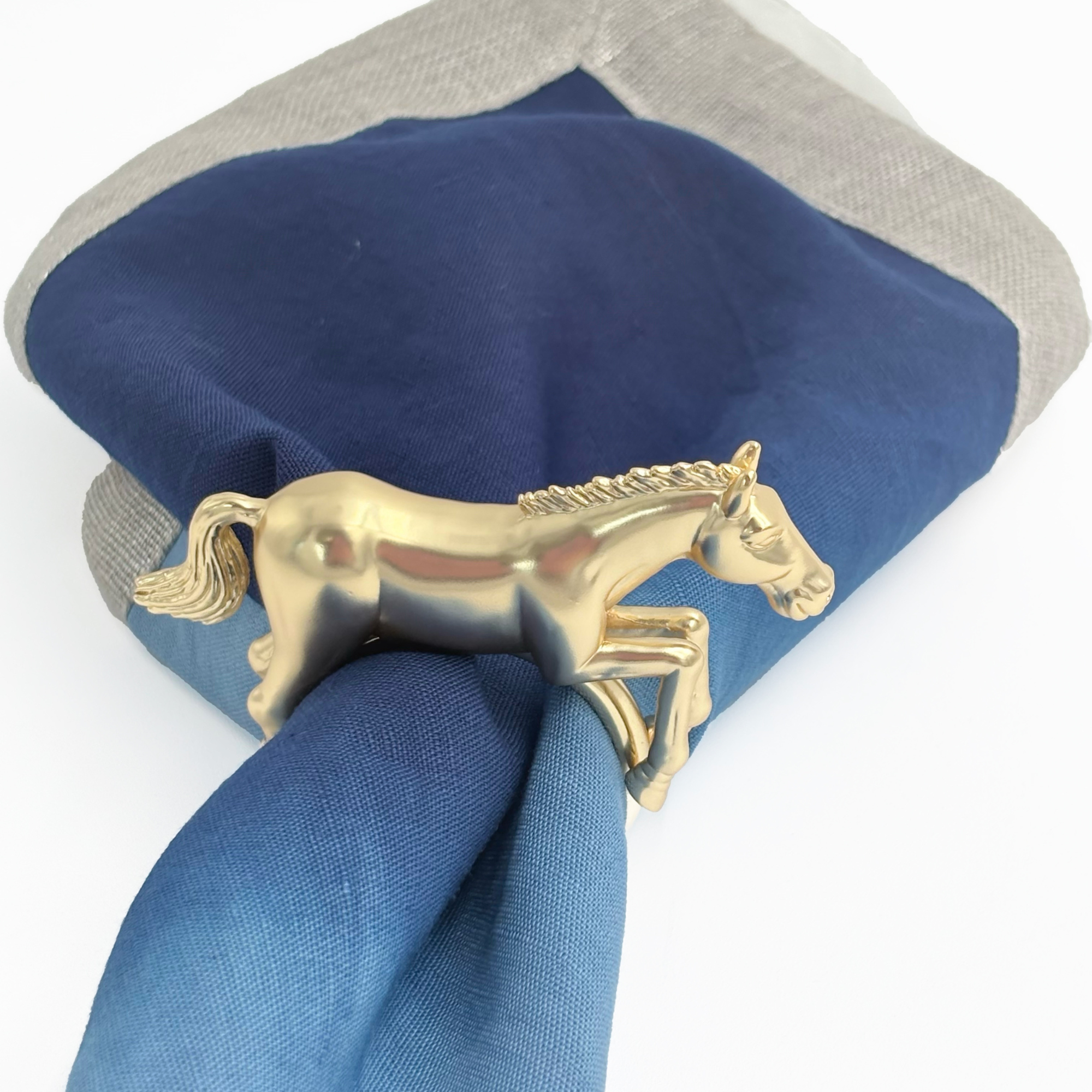 Horse Napkin Jewels - Set of 4