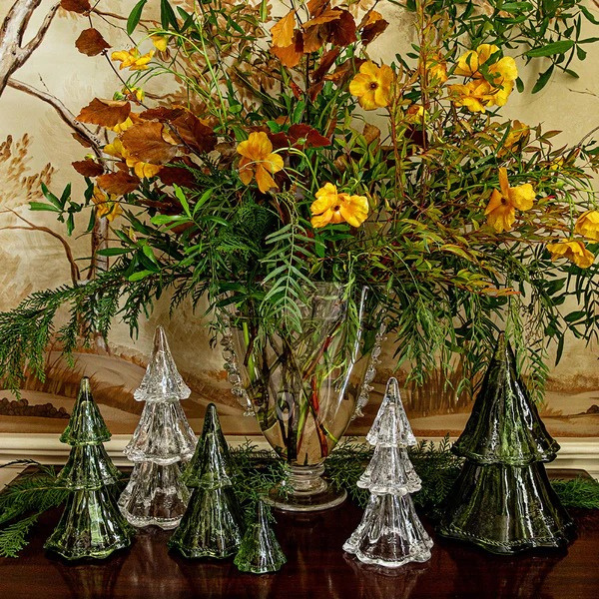 Berry & Thread 9.5" Tree - Set of 3