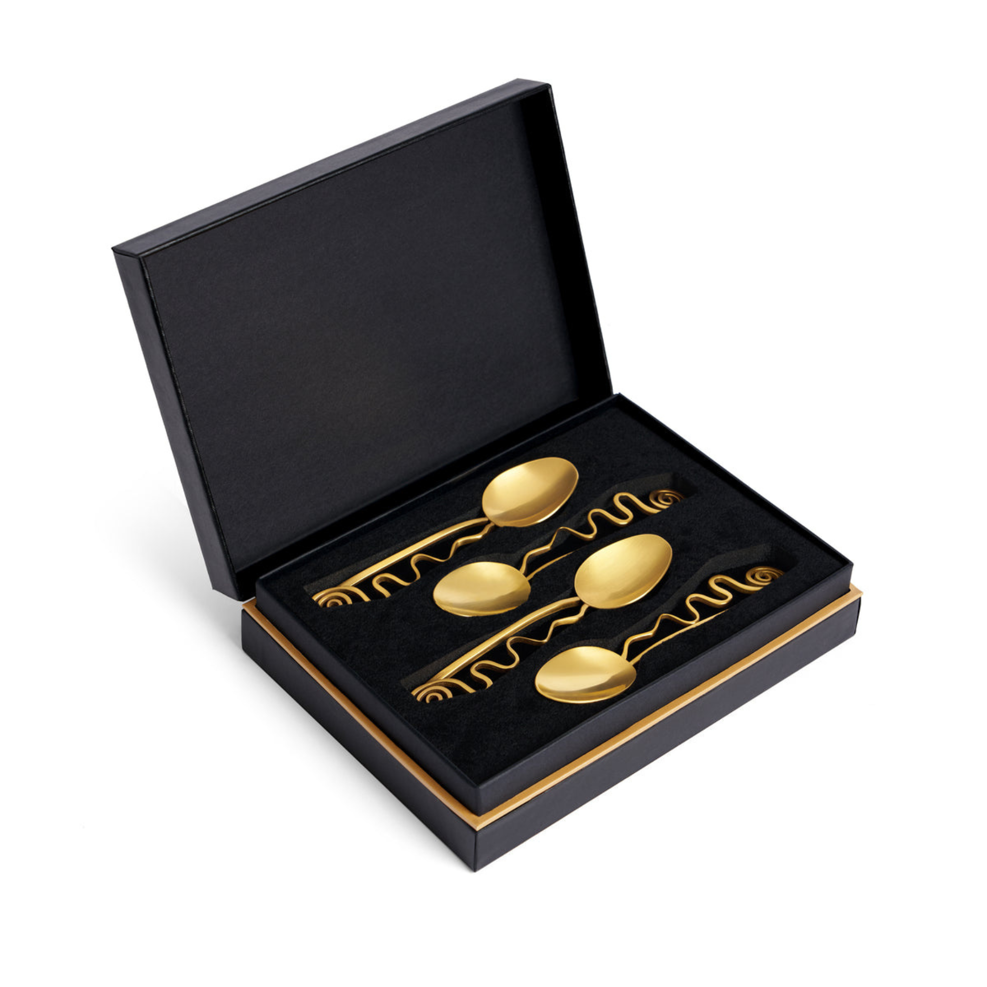 Spirale Cocktail Spoons - Set of 4