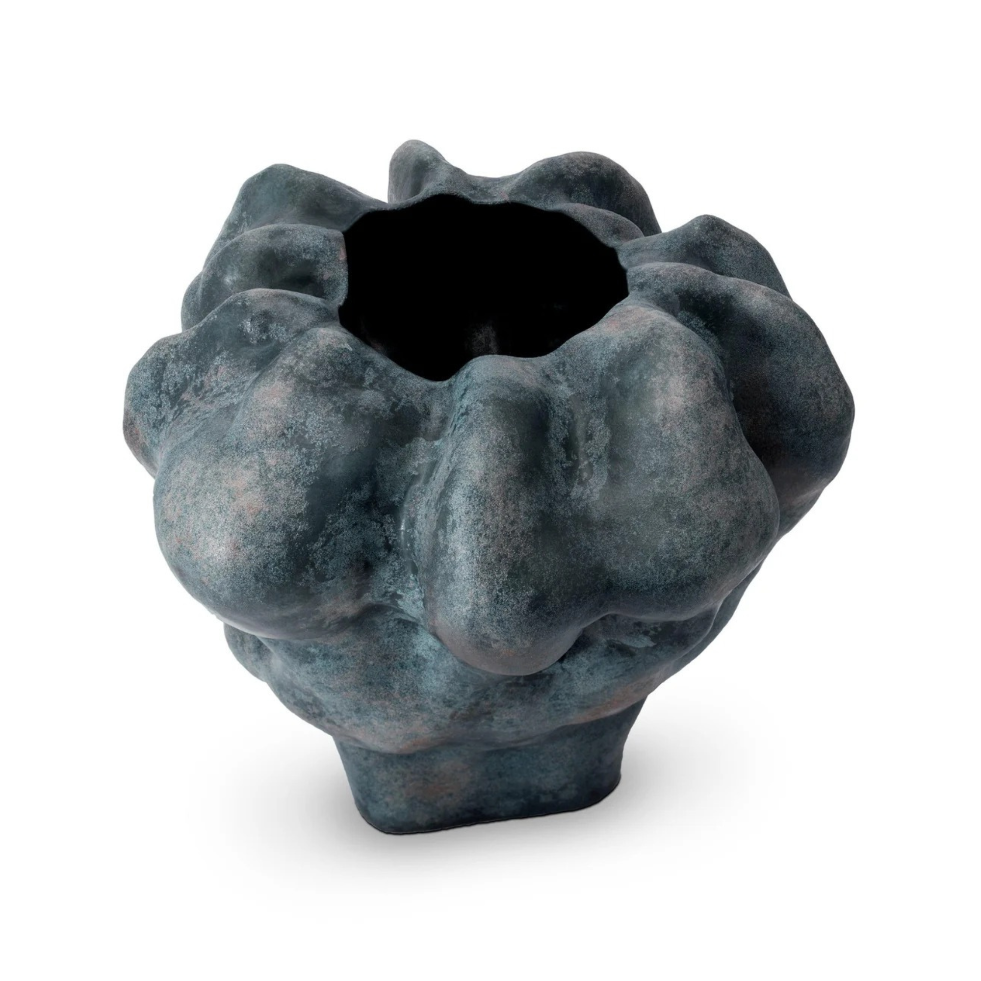 Timna Vase Aged Iron - Short