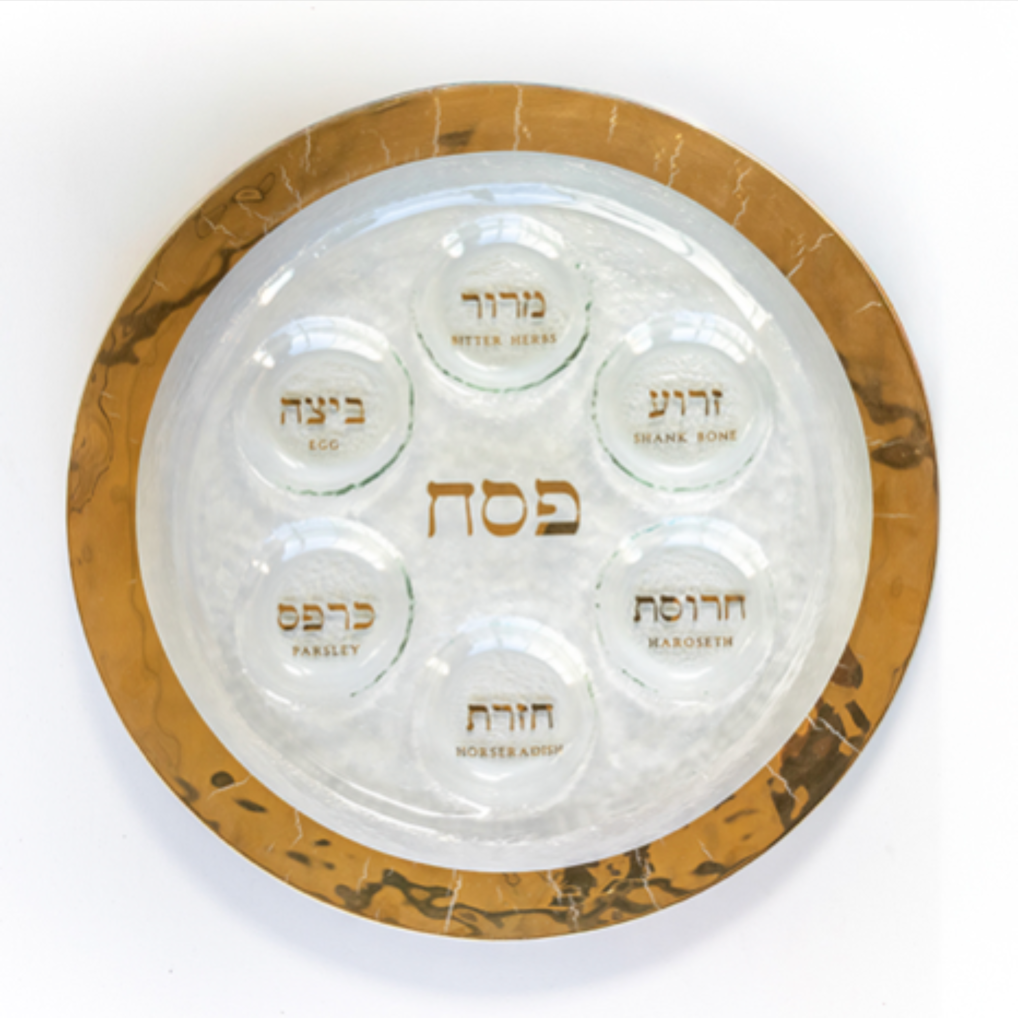 Roman Antique Judaica Seder Plate