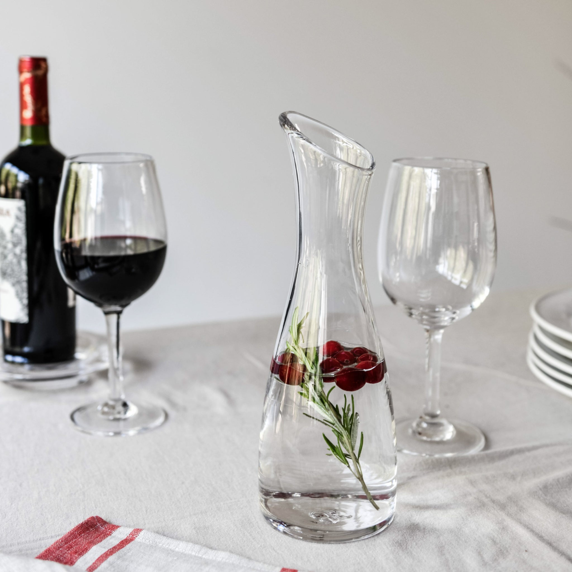 Barre Glass Carafe - Small