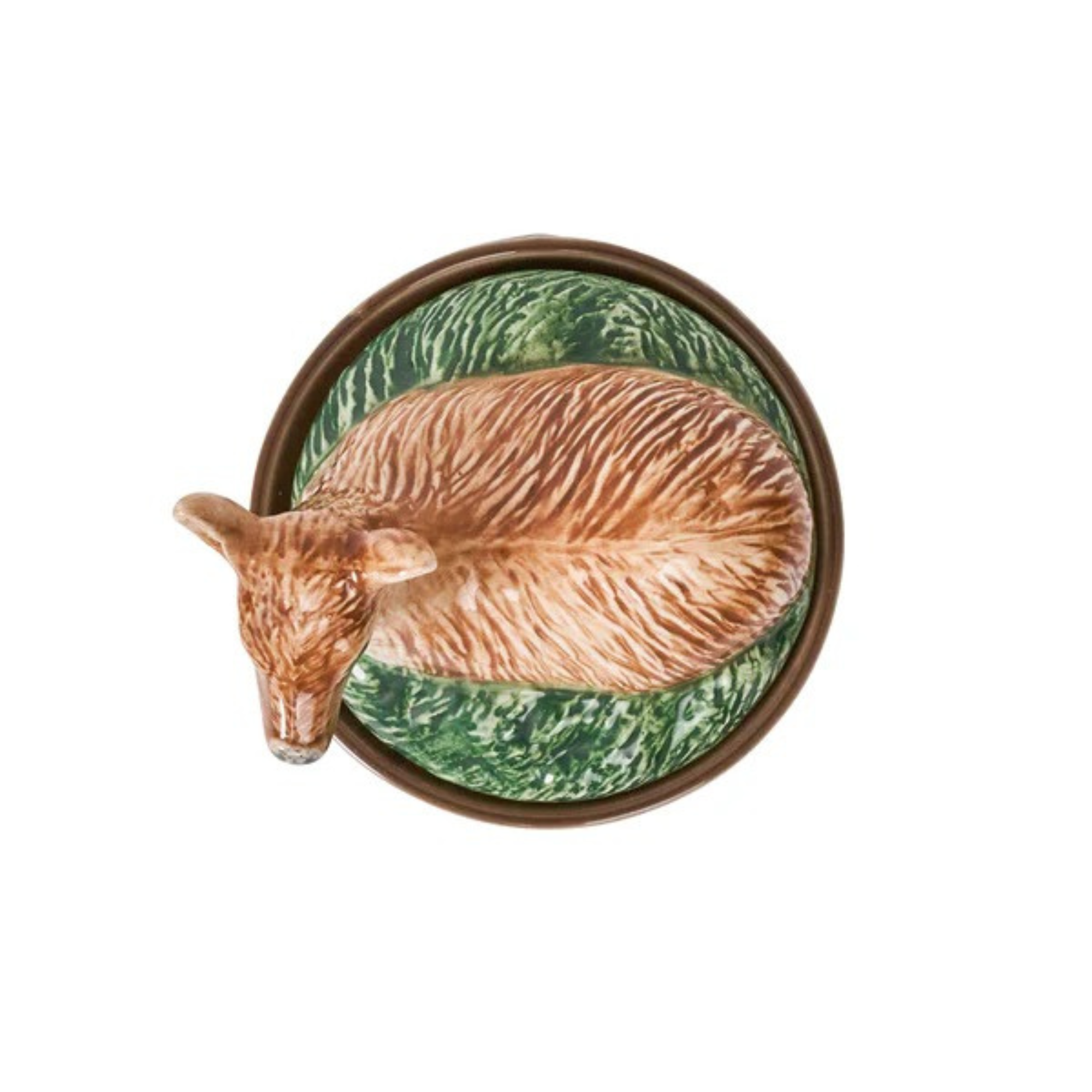 Forest Walk Deer Bowl with Lid