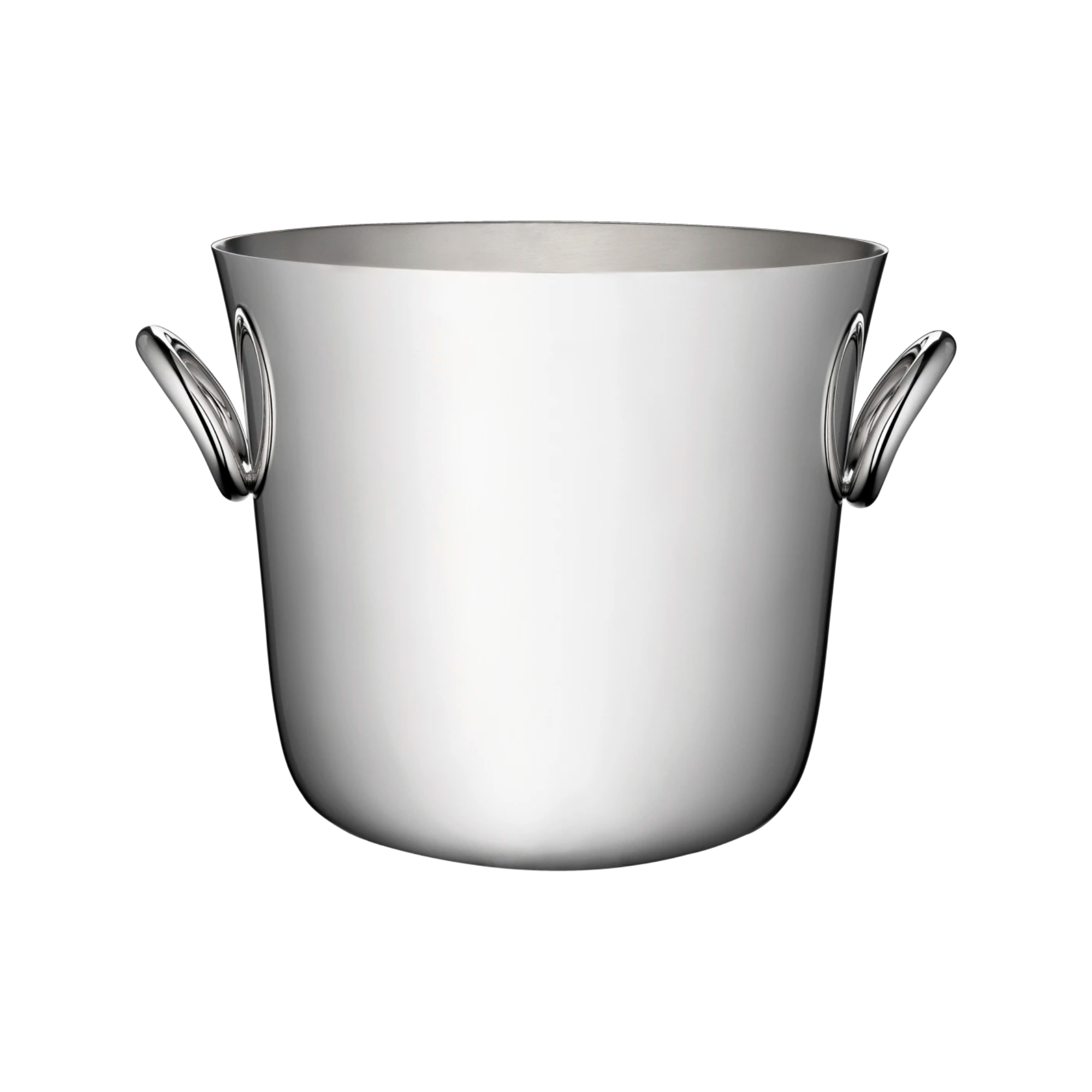 Vertigo Silver-Plated Ice Bucket
