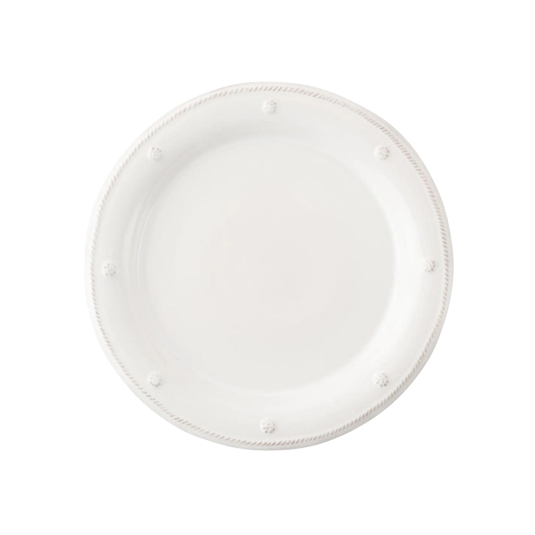 Berry & Thread Melamine Whitewash Dessert/Salad Plate - Set of 4