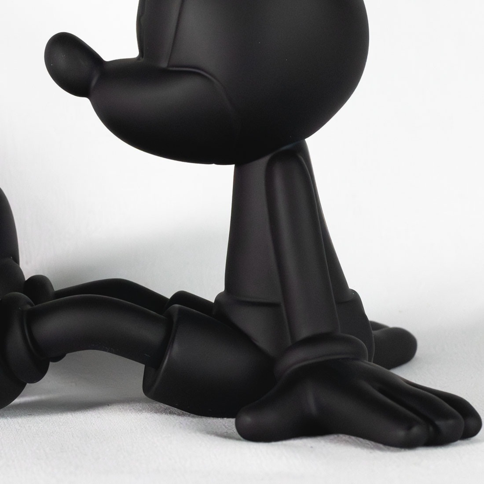Sitting Mickey by Marcel Wanders in Matte Black