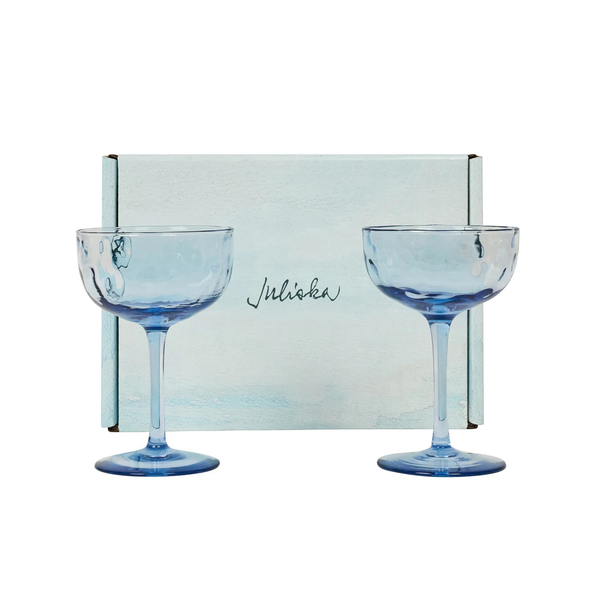 Puro Cocktail Coupe in Chambray - Set of 2