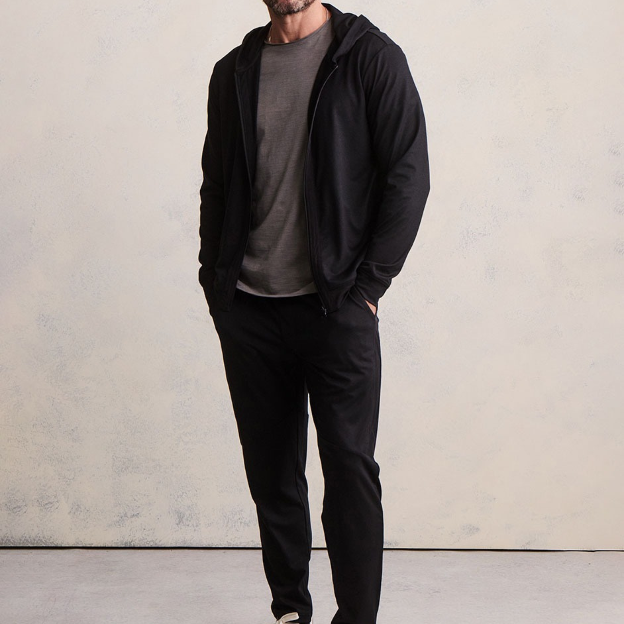 Malibu Collection Men's Butterchic Zip Up Hoodie