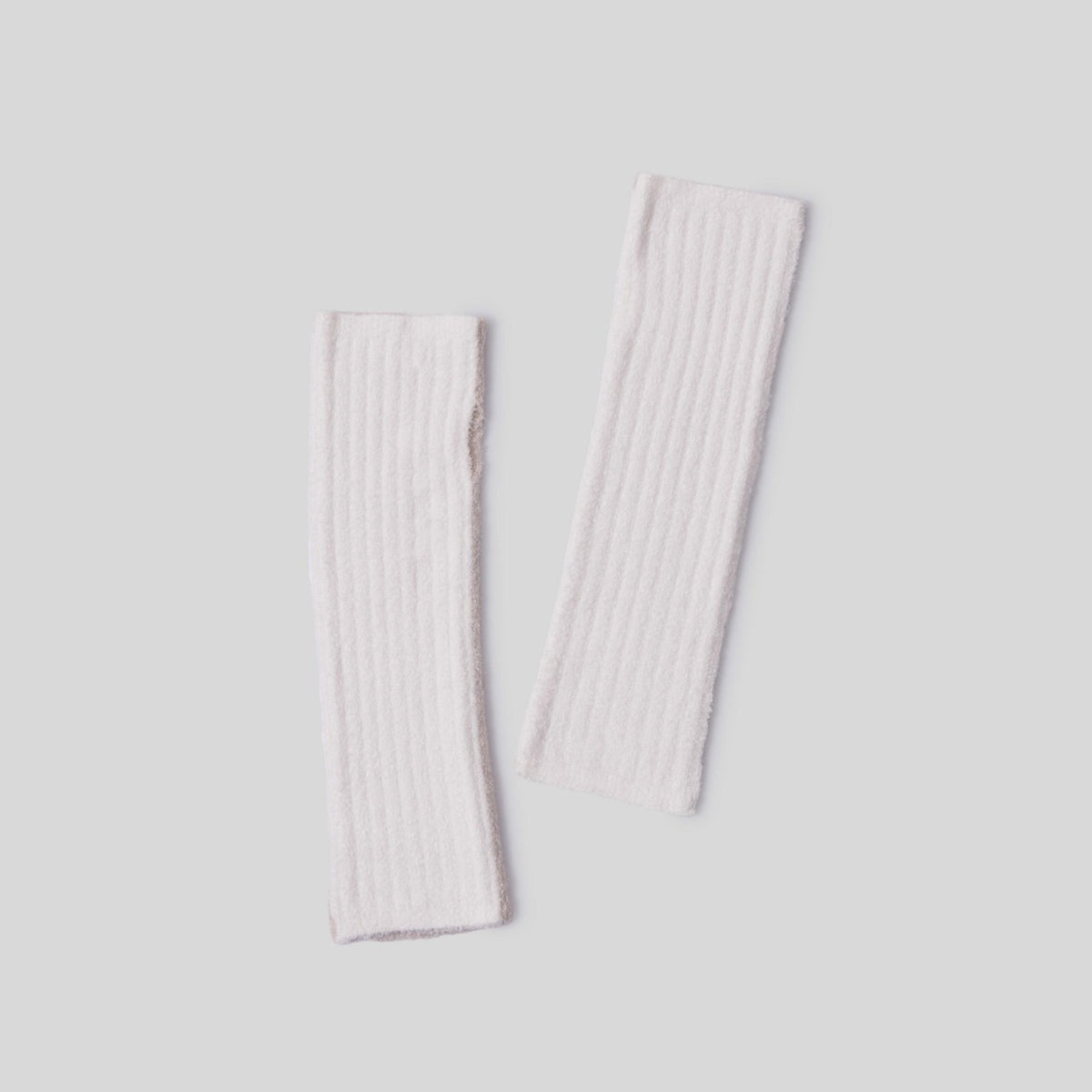 CozyChic Lite Ribbed Color Block Fingerless Gloves