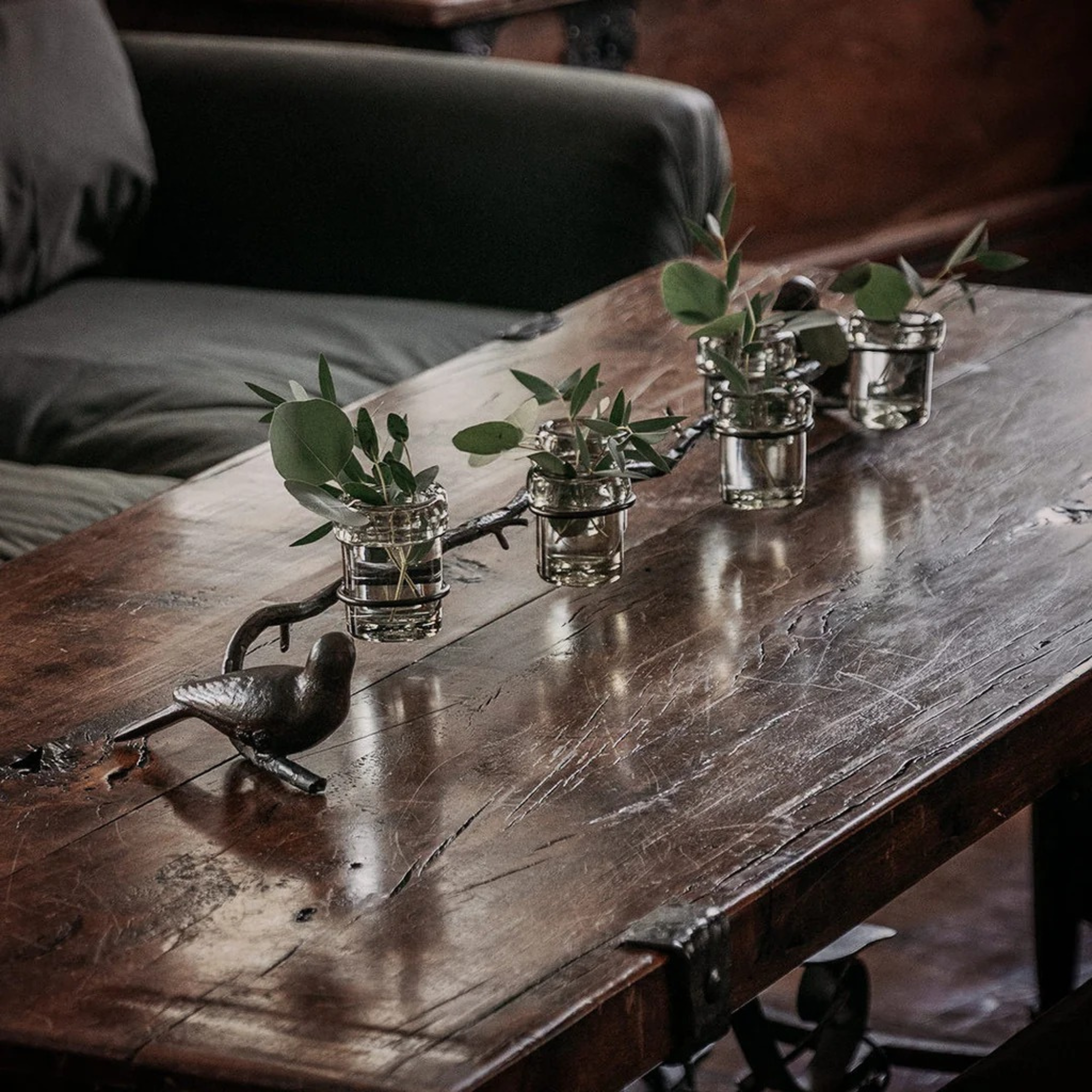 Dos Palomas Rail in Clear