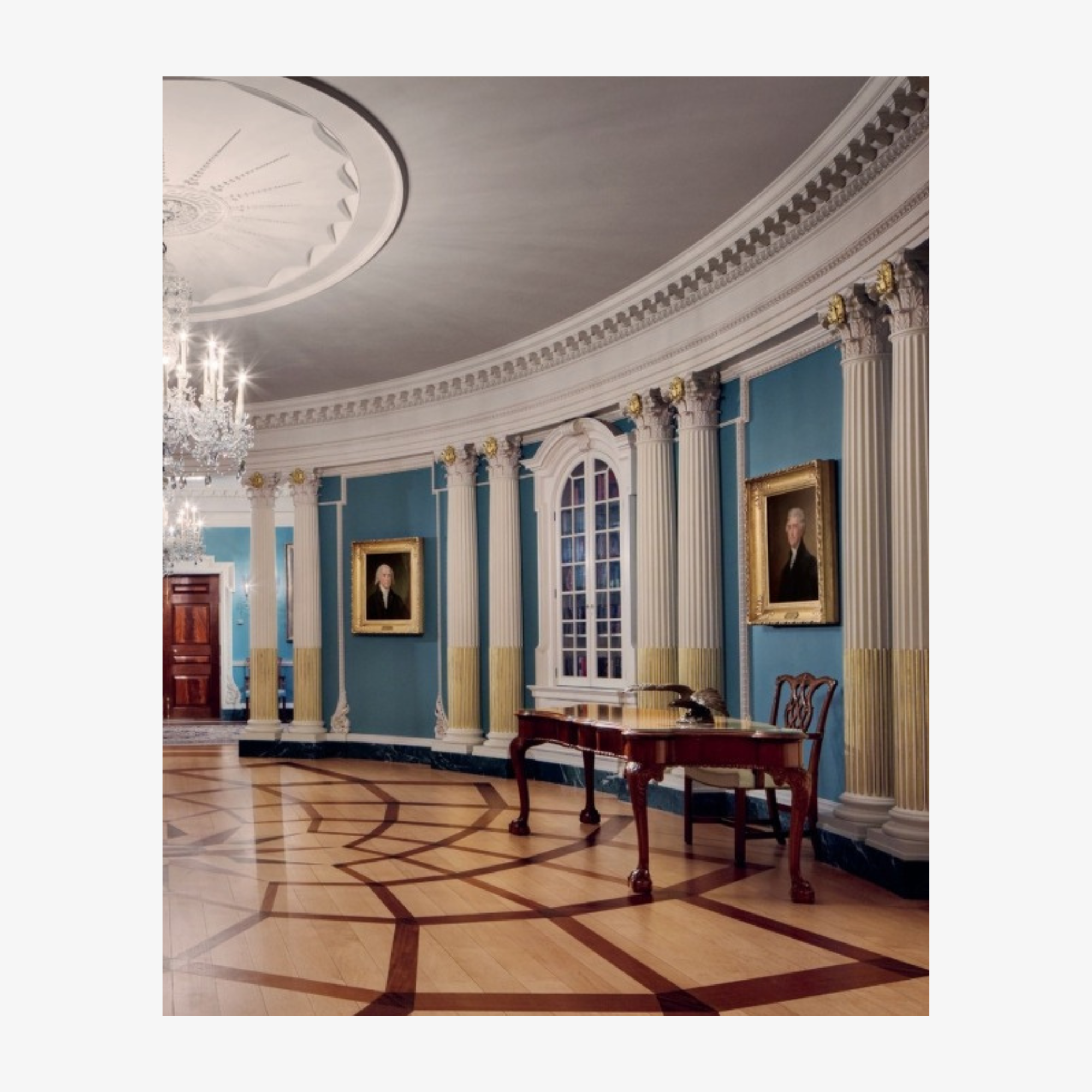 Views of America: The Diplomatic Reception Rooms at The U.S Department of State