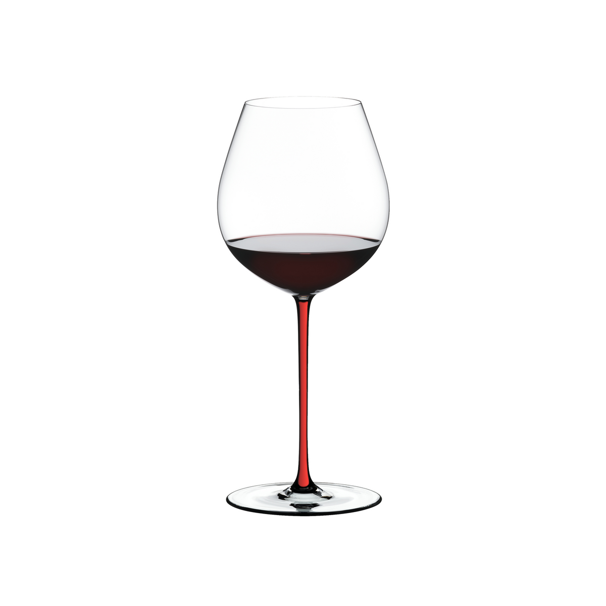 Fatto a Mano Pinot Noir Glass in Red