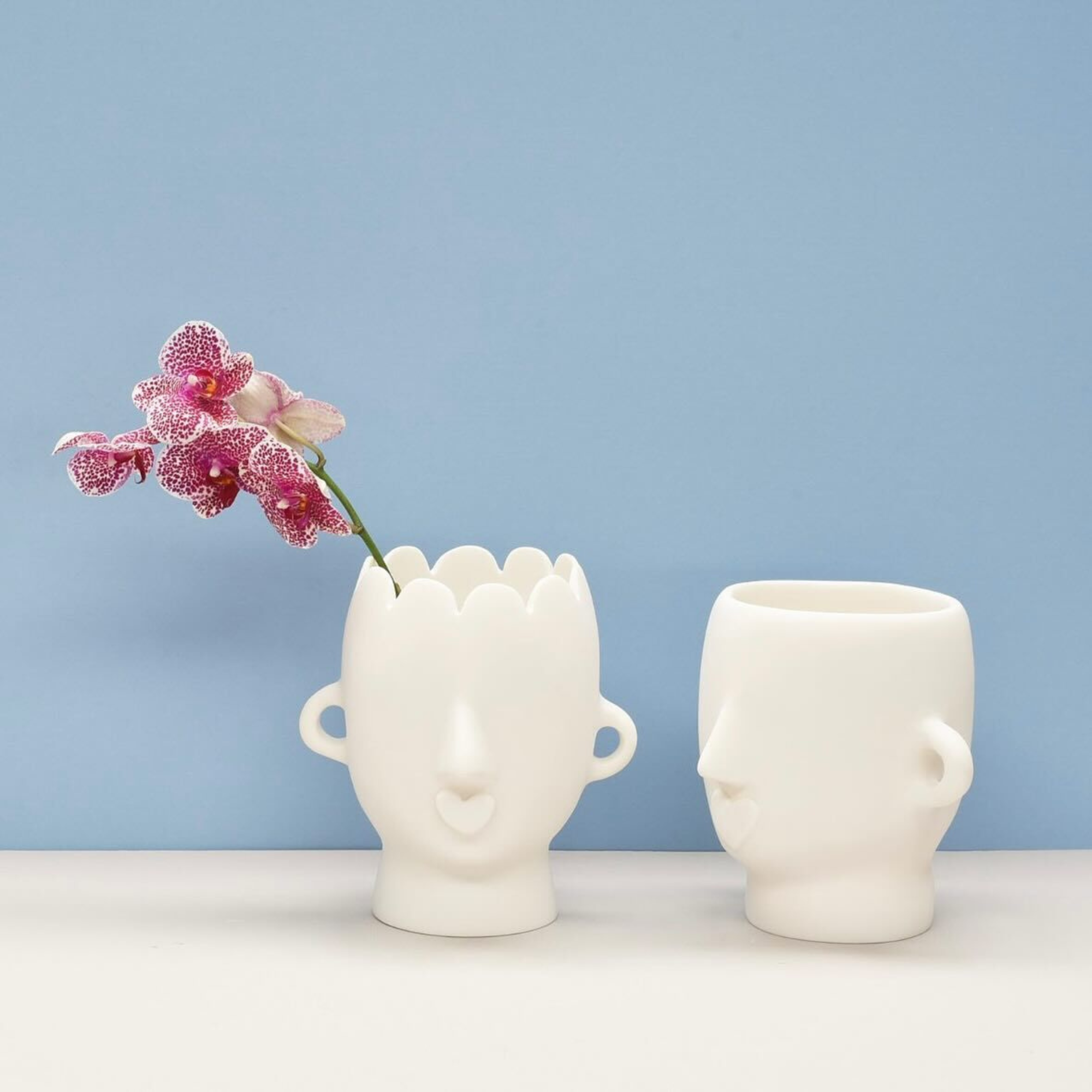 Heads Masculine Vase