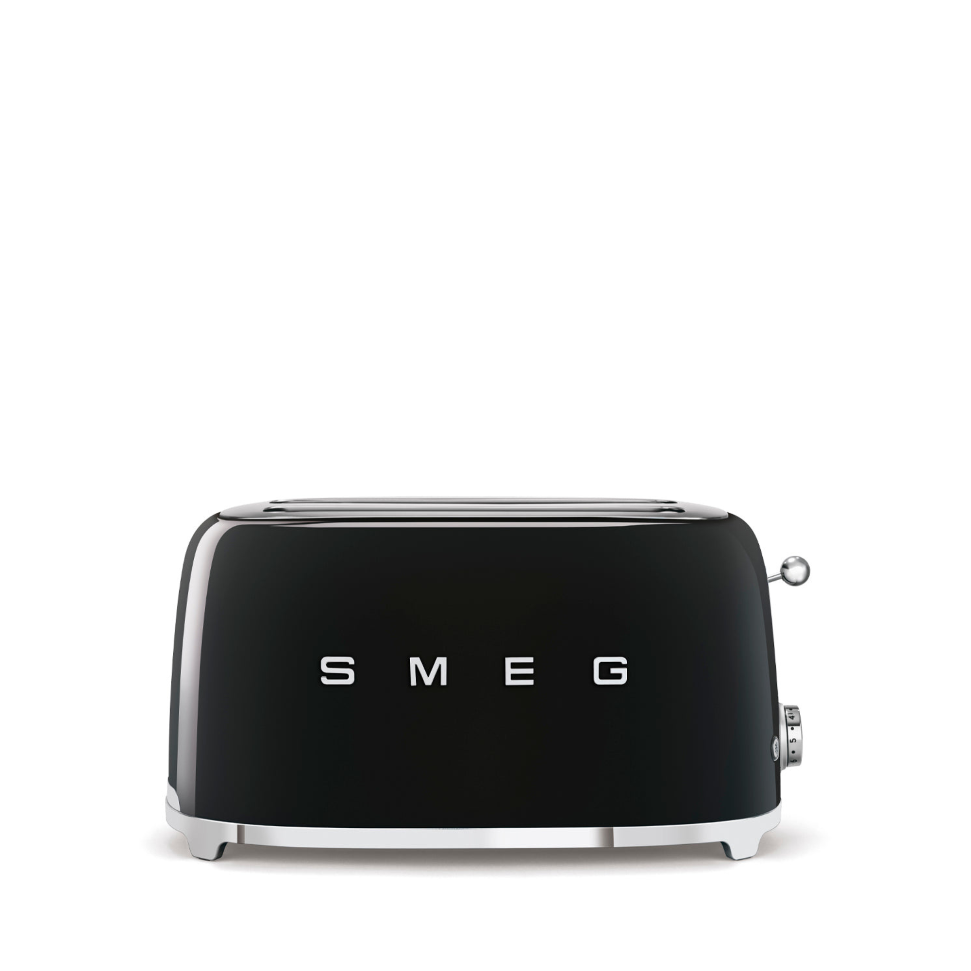 #color_Glossy Black | 50s Retro Style 4 Slice Toaster