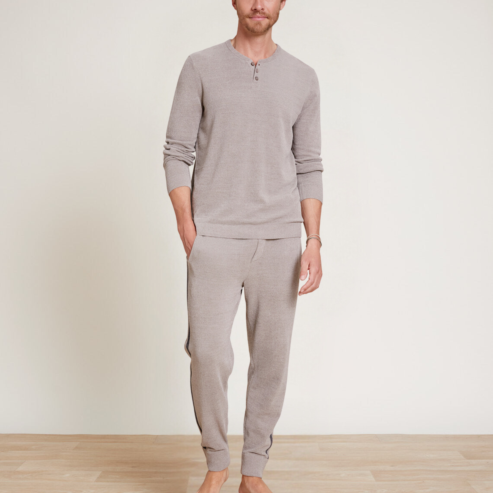 CozyChic Ultra Lite Men’s Henley Pullover