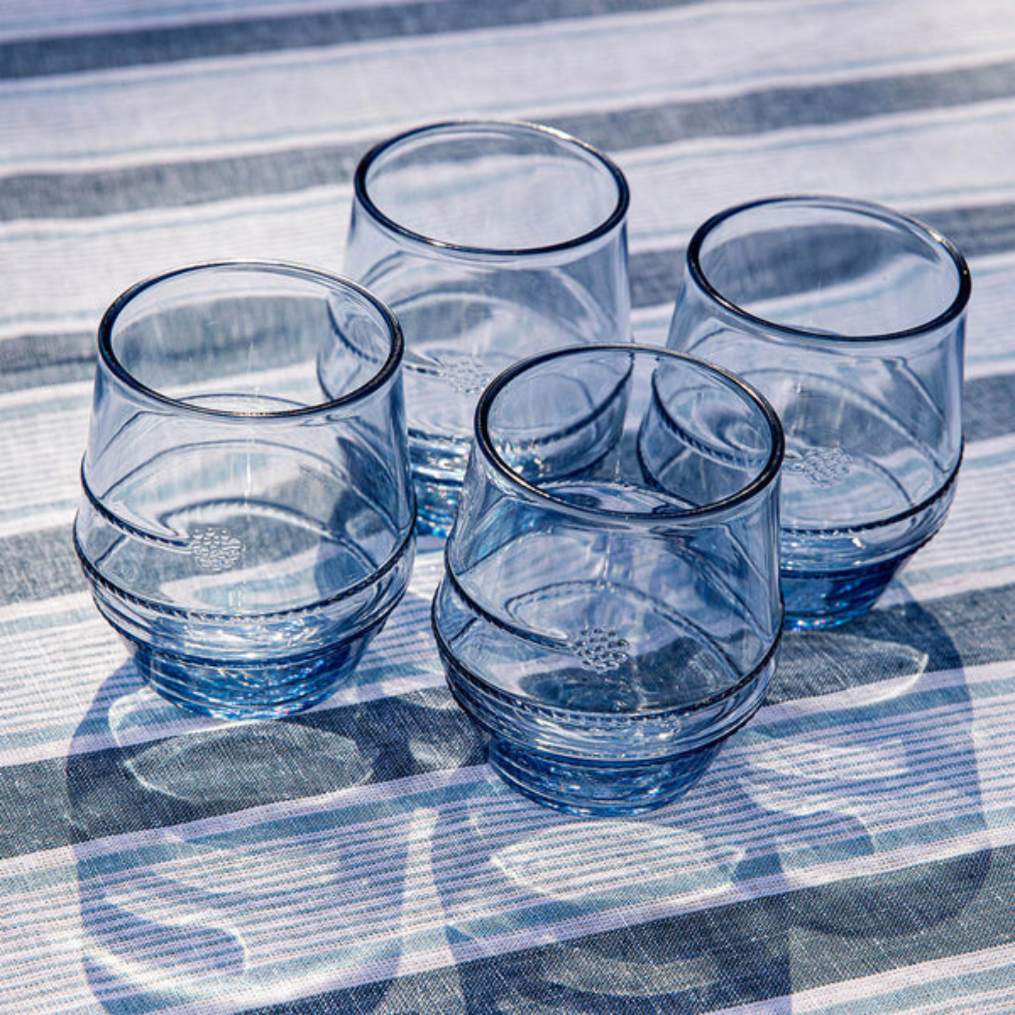 #color_Ocean | Amalia Acrylic Small Tumbler - Set of 4