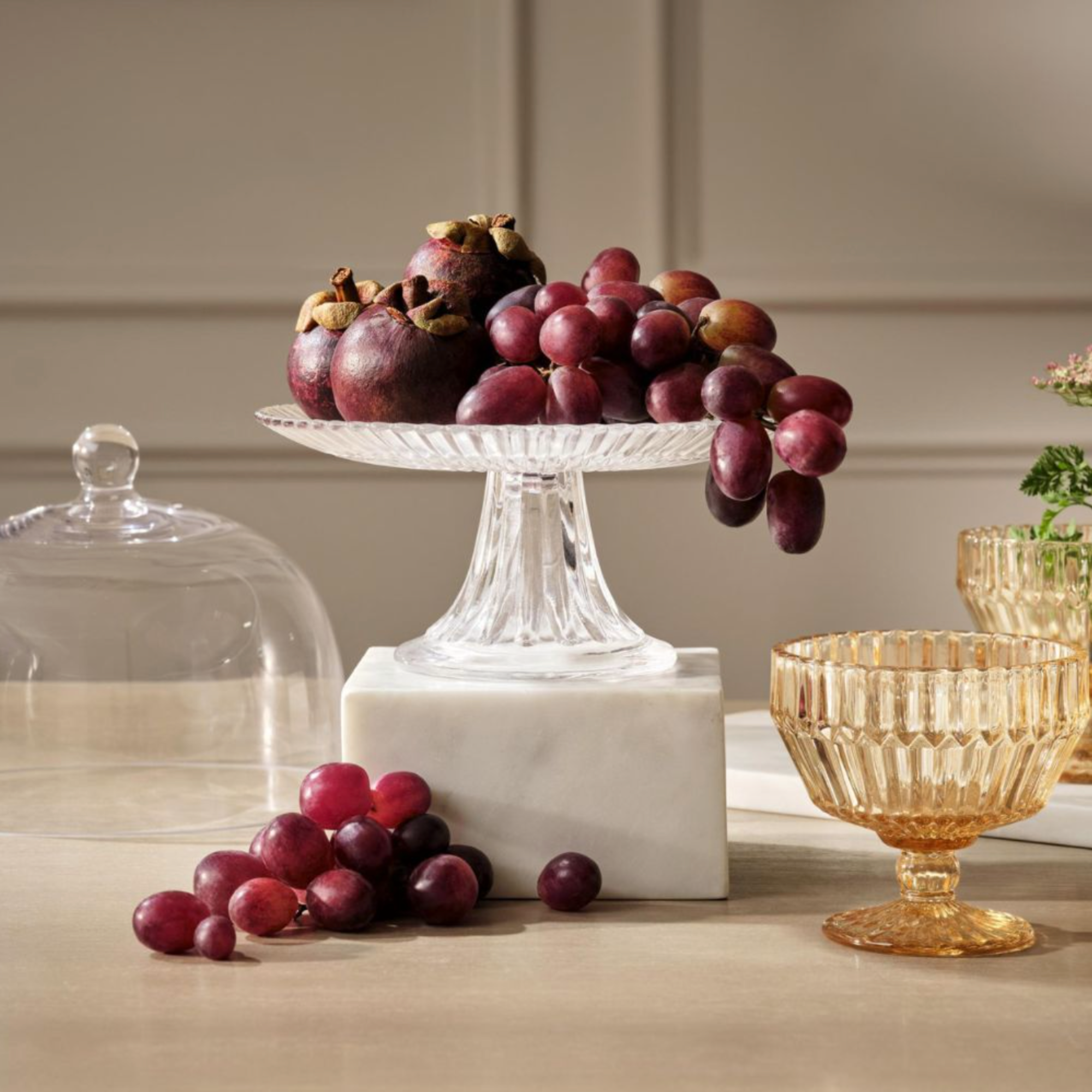 Archie Footed Dessert Bowl - Set of 6