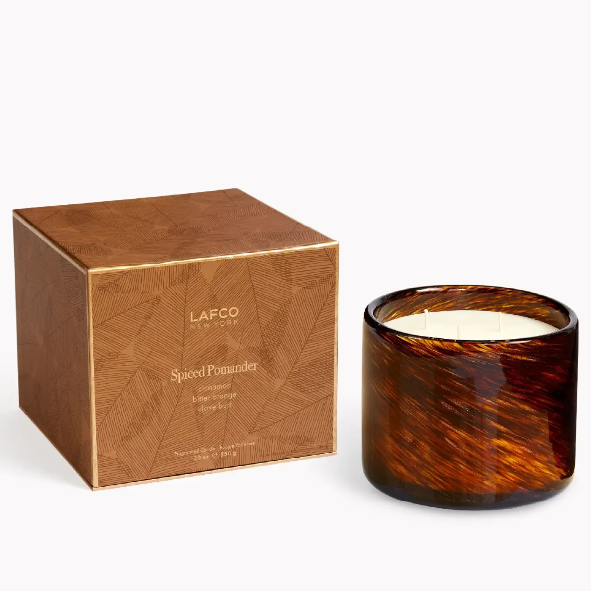 Spiced Pomander Candle