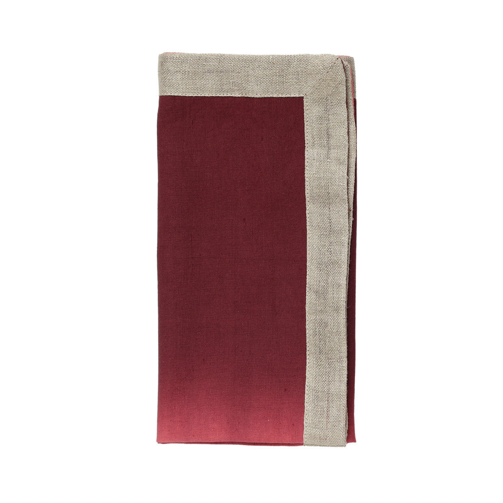 Dip Dye Napkins in Berry & Plum - Set of 4